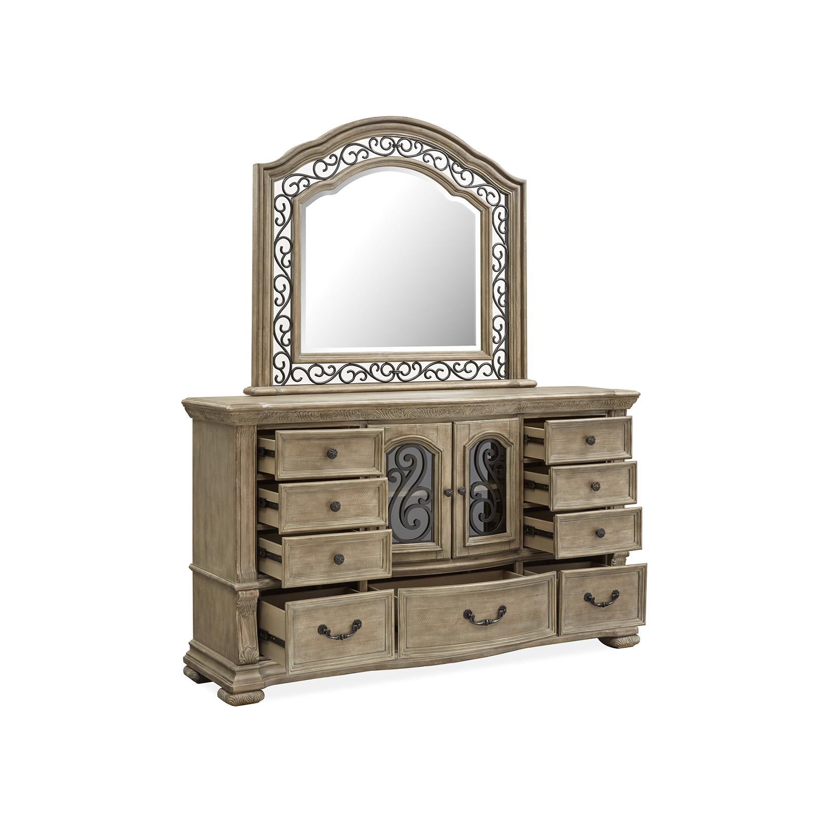 Magnussen Marisol B5132-45 Shaped Mirror IMAGE 2