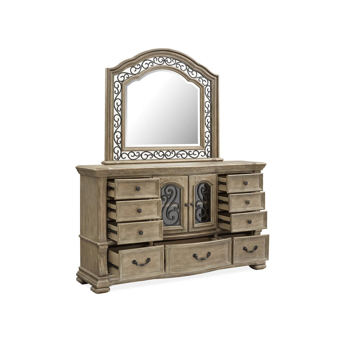 Magnussen Marisol B5132-45 Shaped Mirror IMAGE 2