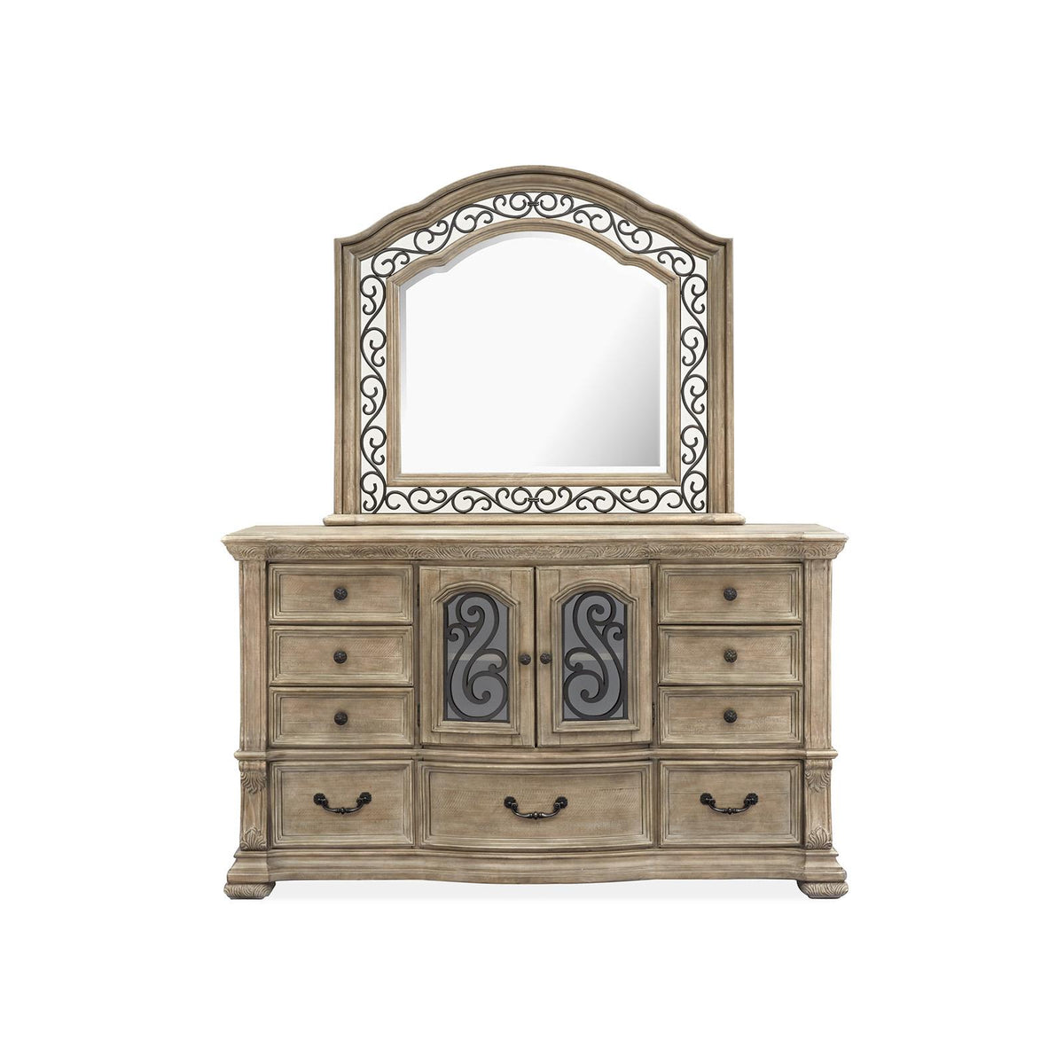 Magnussen Marisol B5132-45 Shaped Mirror IMAGE 3