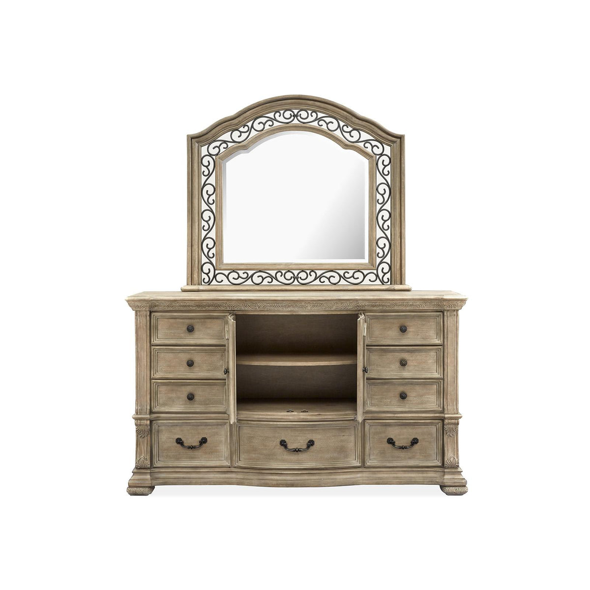 Magnussen Marisol B5132-45 Shaped Mirror IMAGE 4