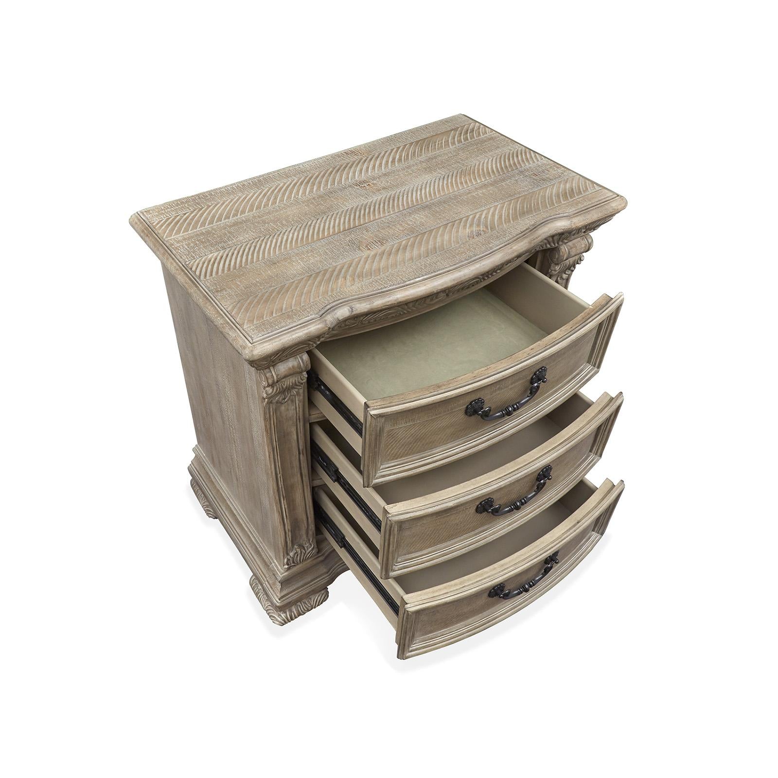 Magnussen Marisol B5132-01 Drawer Nightstand (no touch lighting control) IMAGE 7