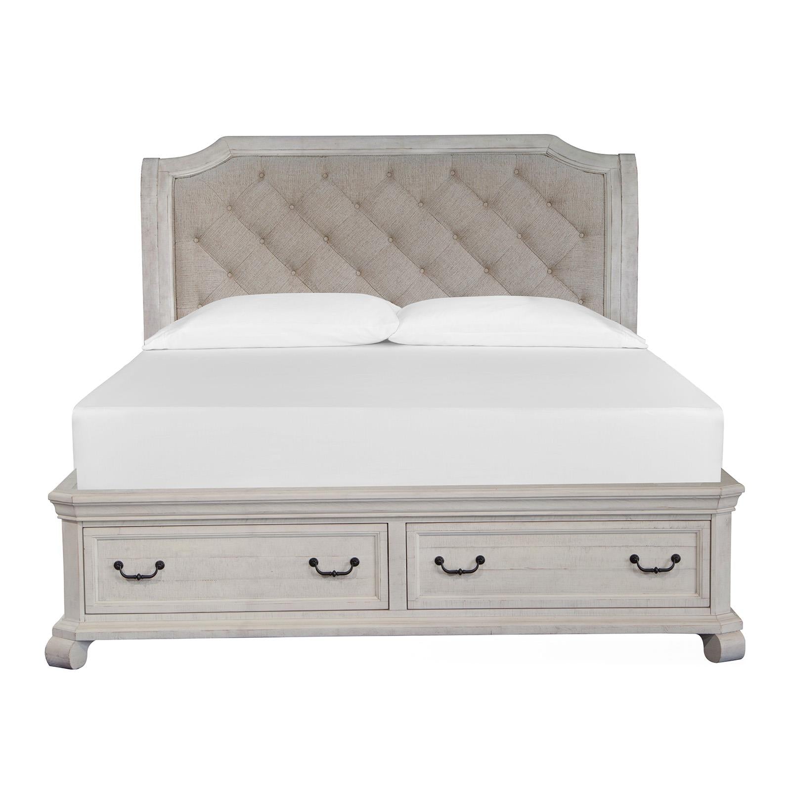 Magnussen Bronwyn B4436-73 Complete Cal.King Sleigh Storage Bed IMAGE 2