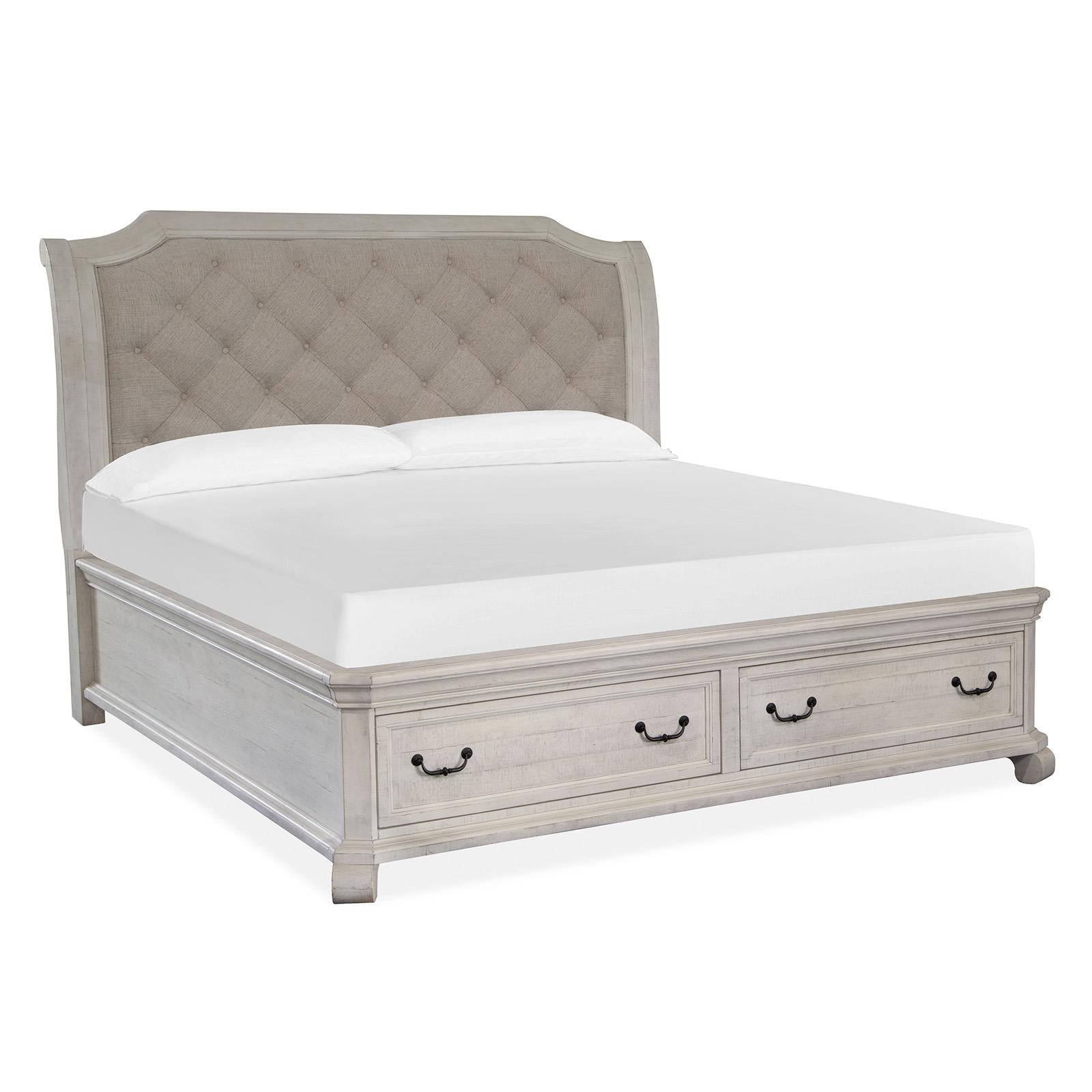 Magnussen Bronwyn B4436-53 Complete Queen Sleigh Storage Bed IMAGE 1