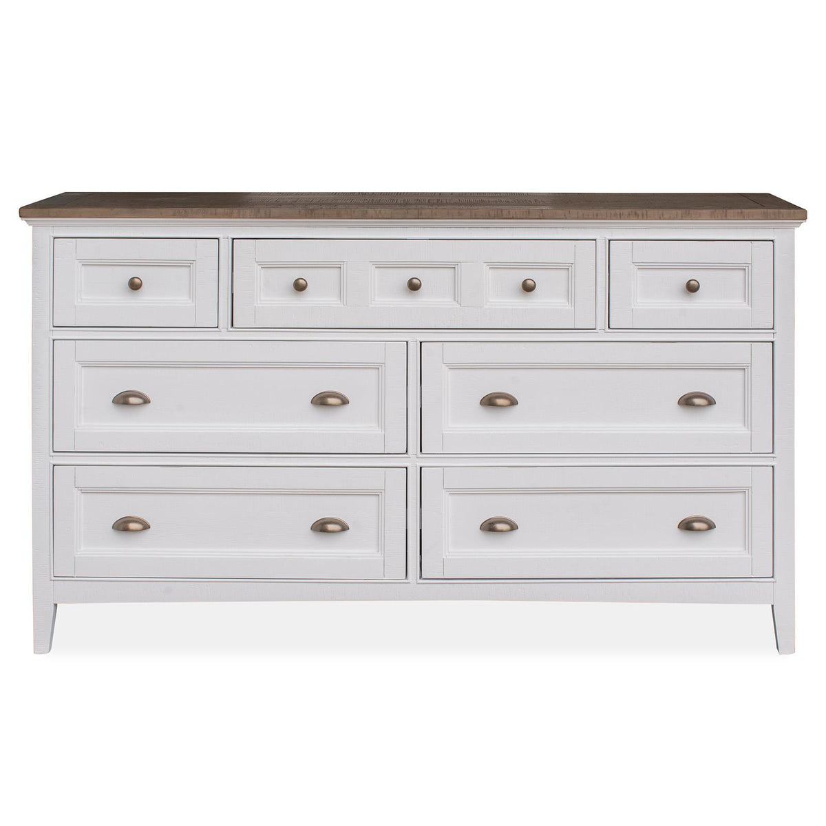 Magnussen Heron Cove B4400-20TT Two Tone Drawer Dresser IMAGE 2