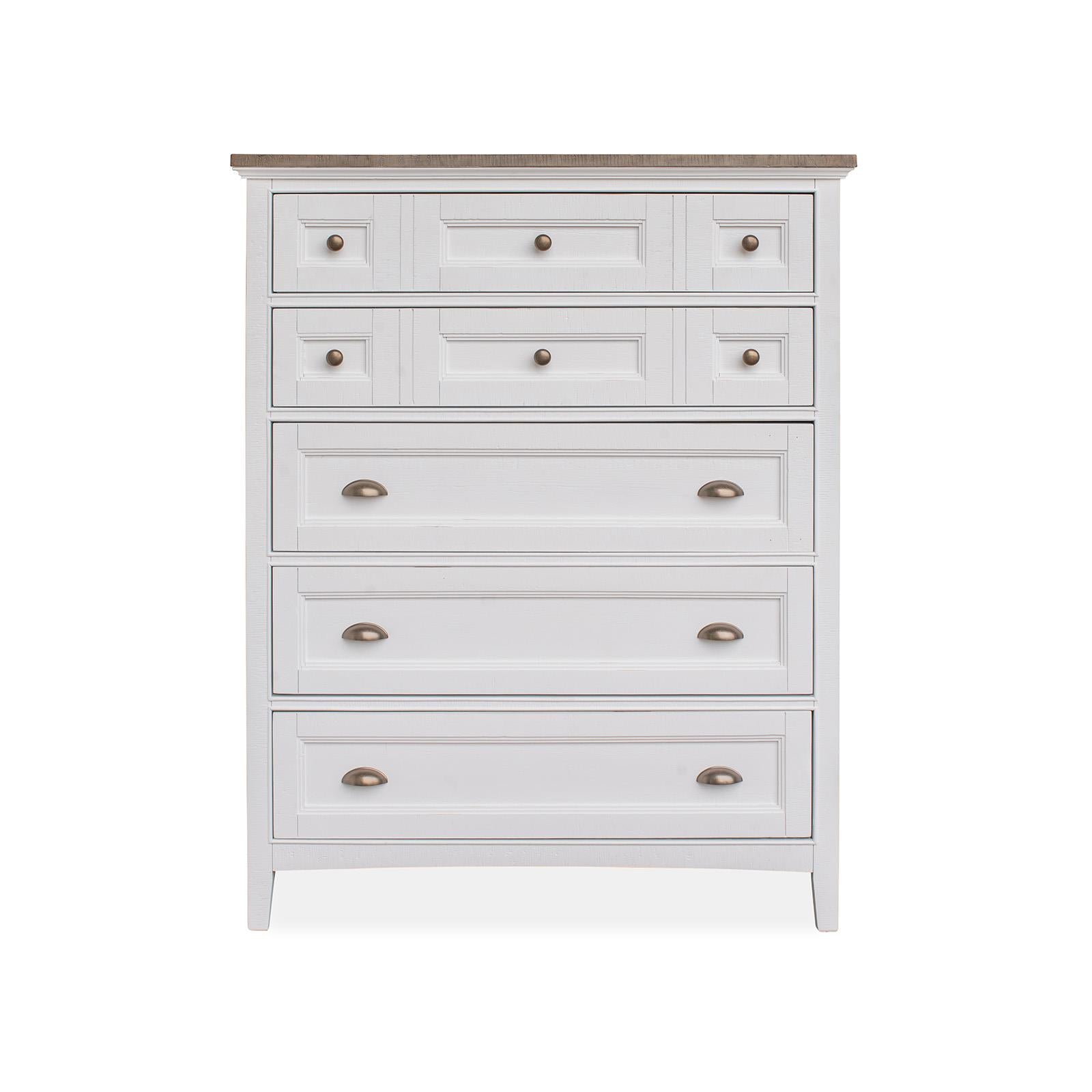 Magnussen Heron Cove B4400-10TT Two Tone Drawer Chest IMAGE 2
