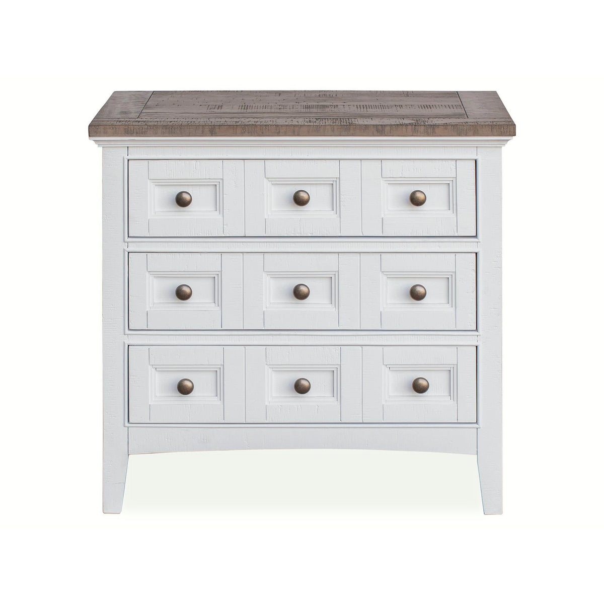 Magnussen Heron Cove B4400-01TT 2 Tone Drawer Nightstand (no touch lighting control) IMAGE 2