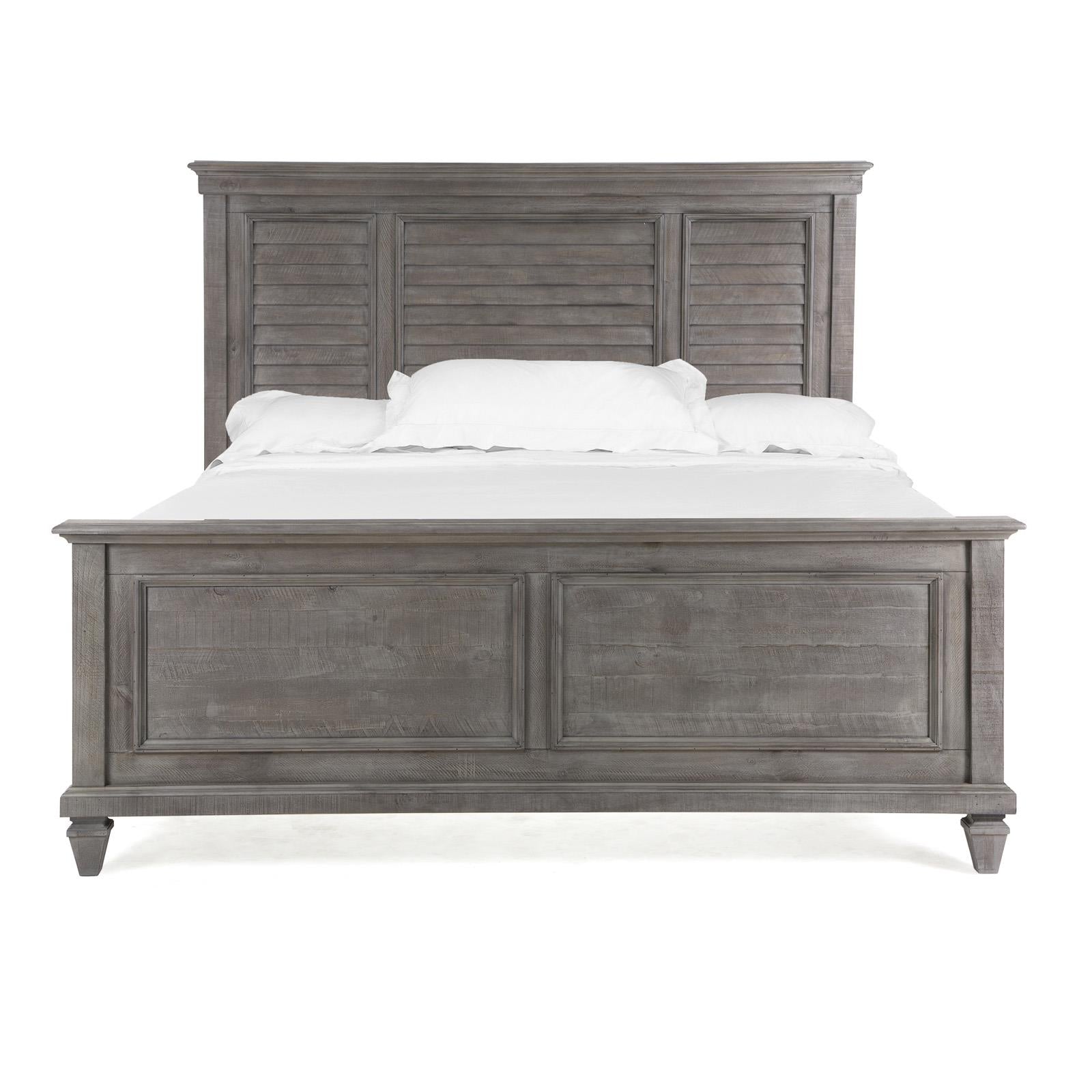 Magnussen Lancaster B4352-55 Queen Shutter Panel Bed IMAGE 2