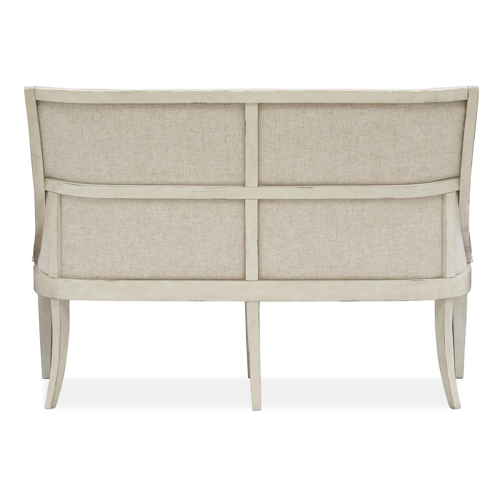 Magnussen Newport D5430-78 Bench with Upholstered Seat Back IMAGE 5