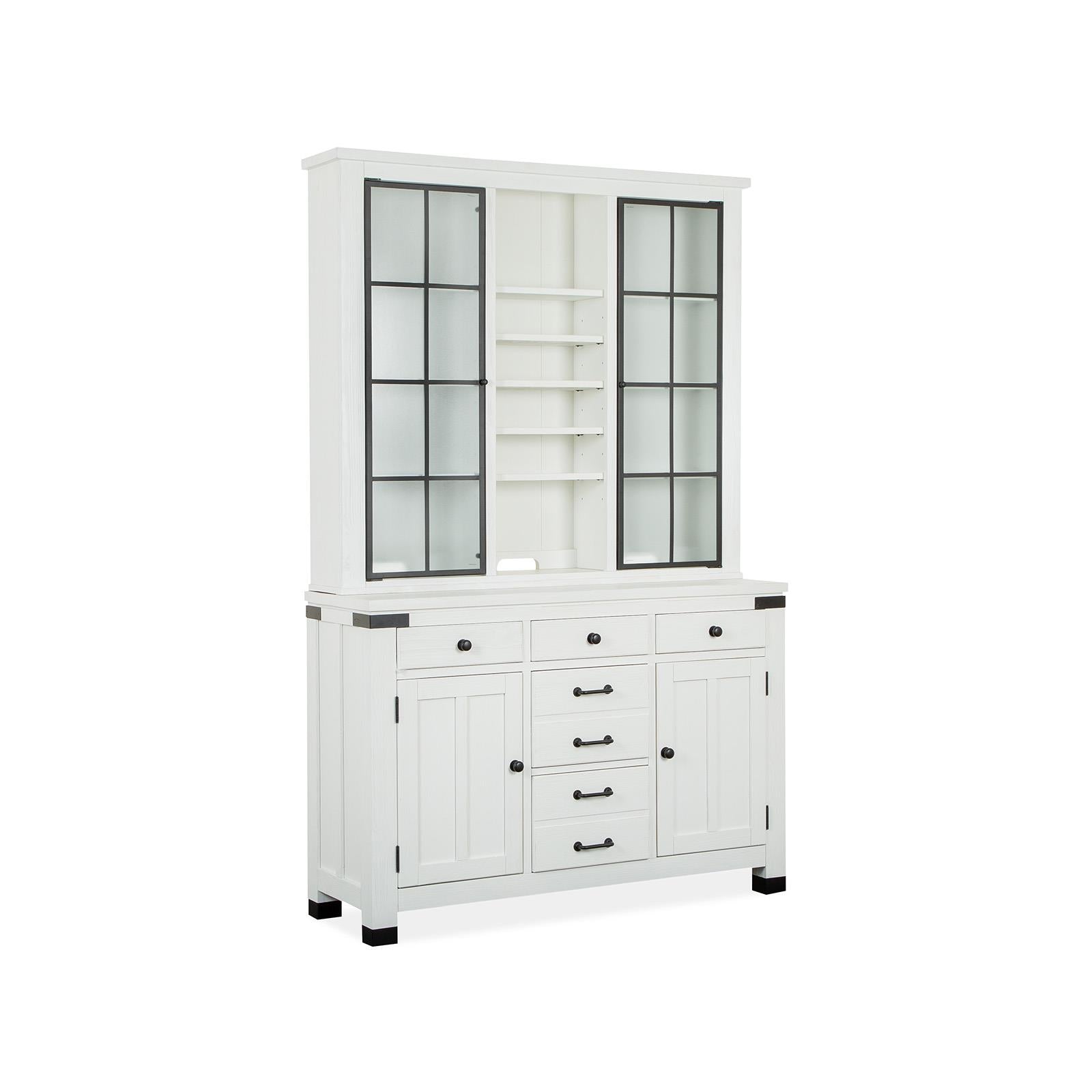 Magnussen Harper Springs D5321-15H Server with Hutch IMAGE 1
