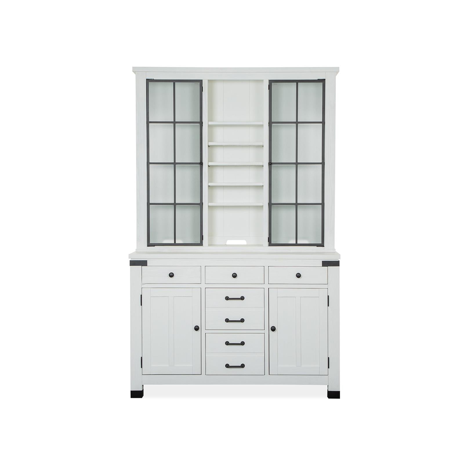 Magnussen Harper Springs D5321-15H Server with Hutch IMAGE 3