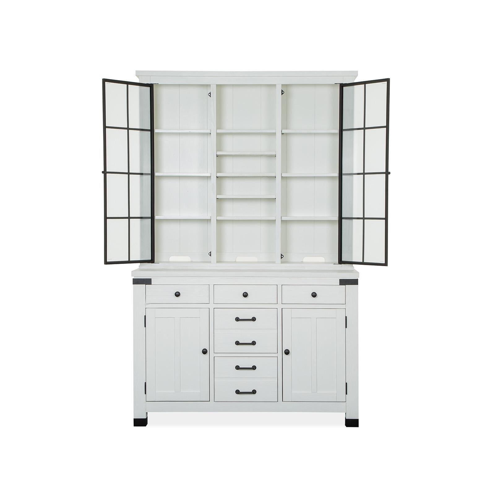 Magnussen Harper Springs D5321-15H Server with Hutch IMAGE 4