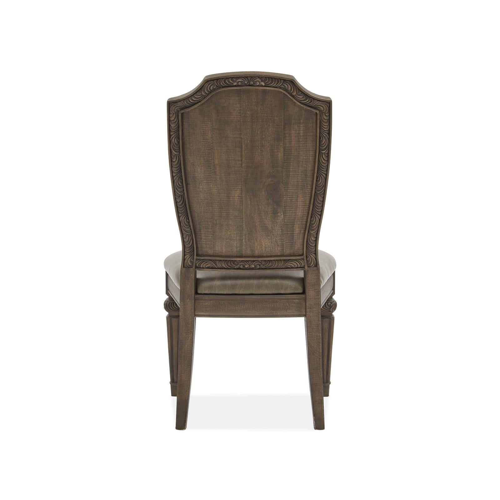 Magnussen Durango D5133-63 Dining Side Chair with Upholstered Seat and Back IMAGE 5