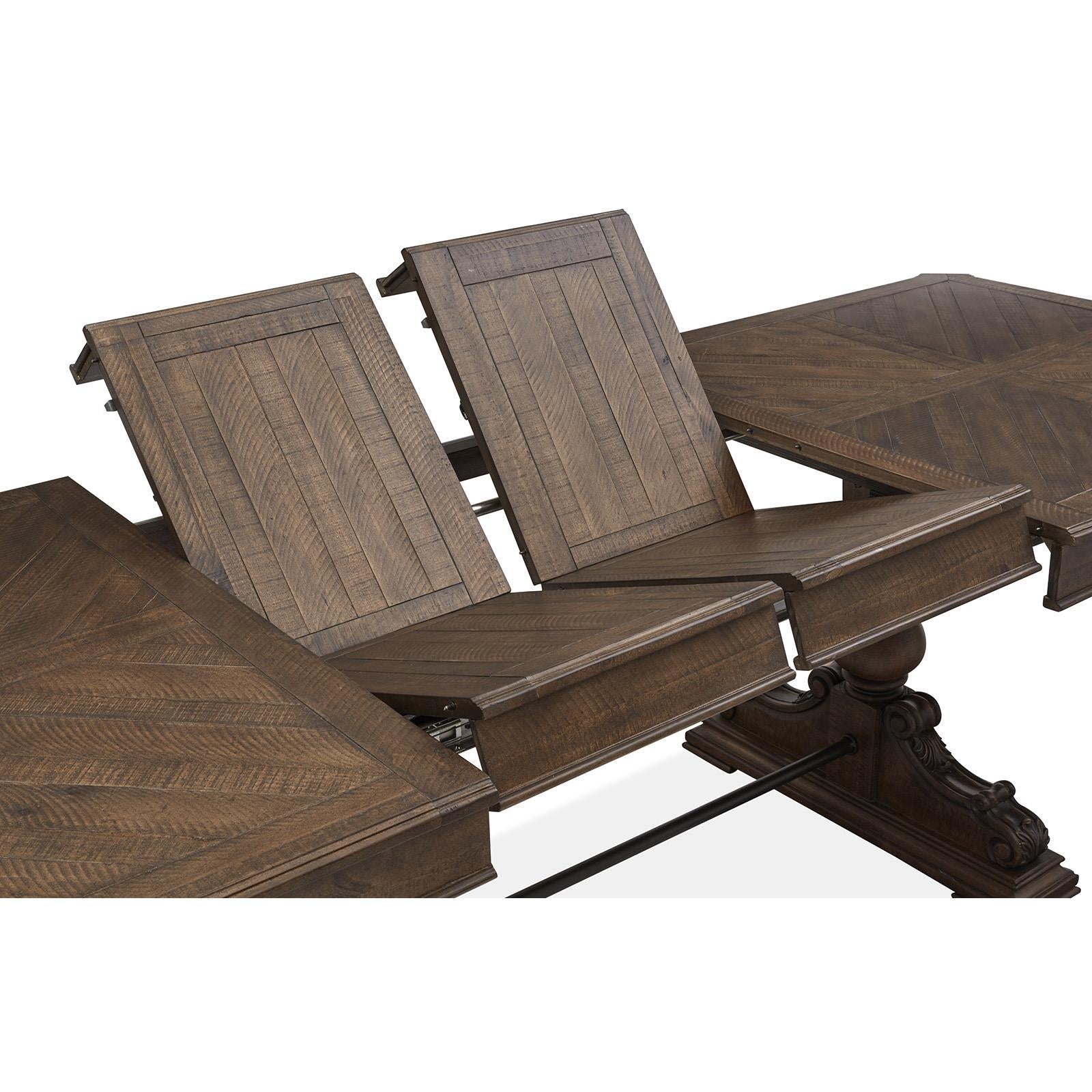 Magnussen Durango D5133-21 Trestle Dining Table IMAGE 8