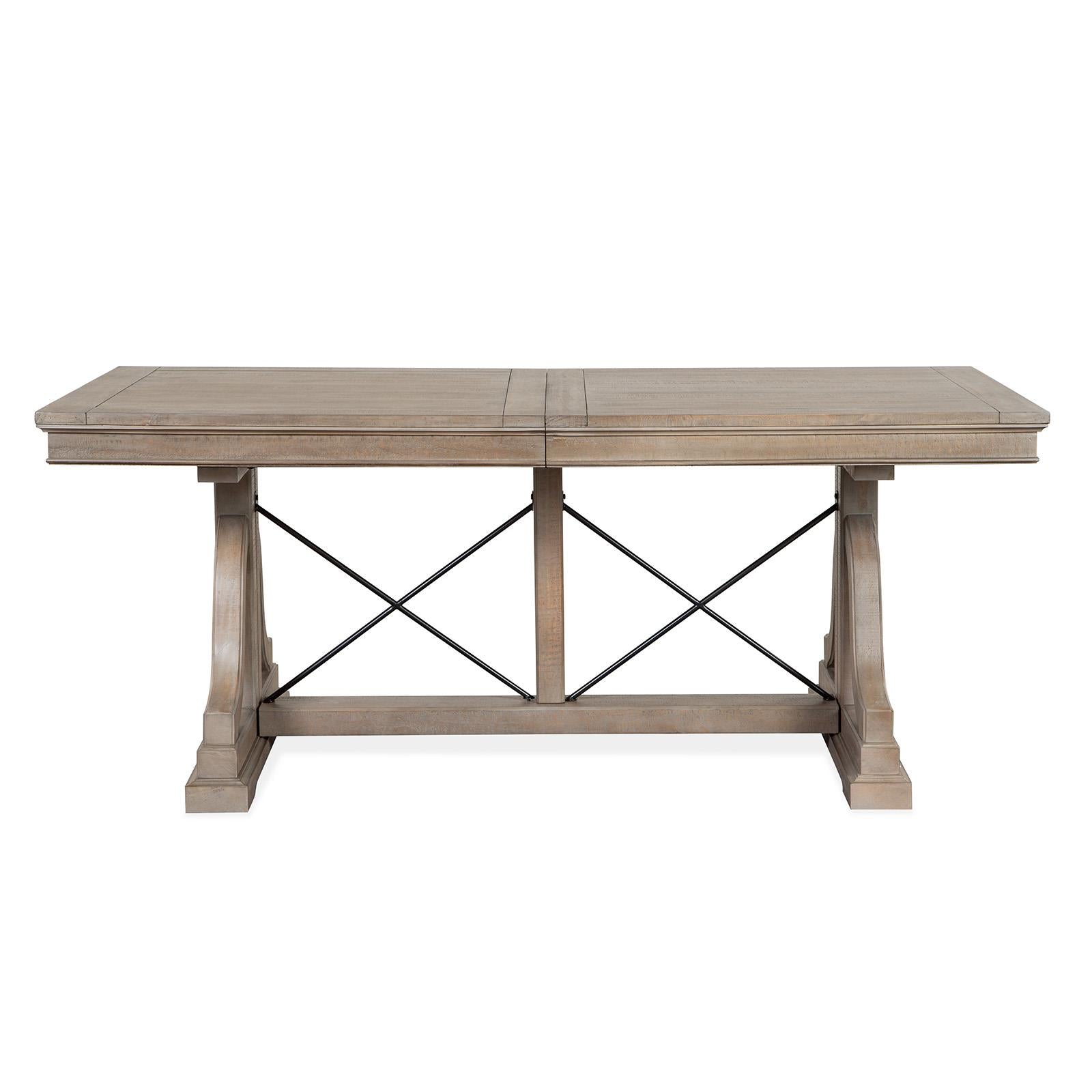 Magnussen Paxton Place D4805-25 Trestle Dining Table IMAGE 3