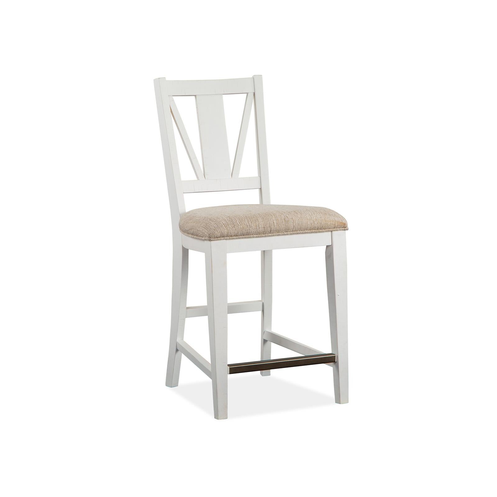 Magnussen Heron Cove D4400-82 Counter Chair with Upholstered Seat IMAGE 2