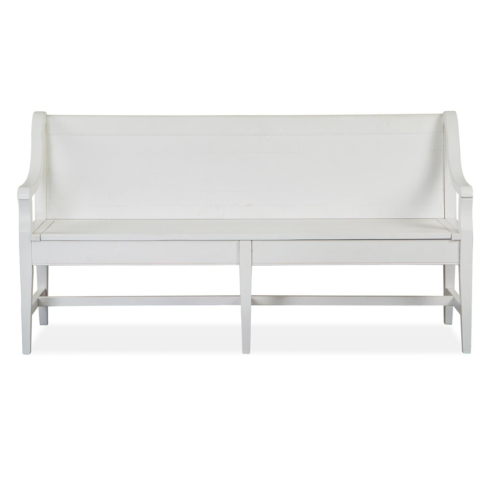 Magnussen Heron Cove D4400-79 Bench with Back IMAGE 2