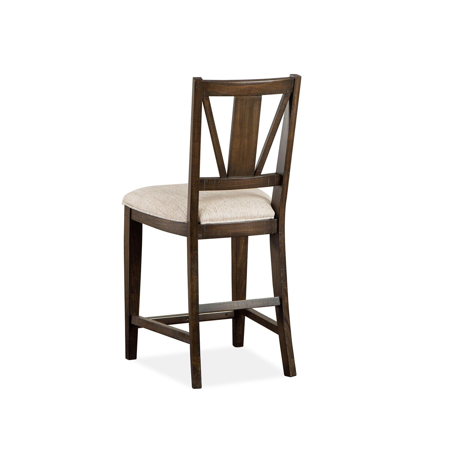 Magnussen Westley Falls D4399-82 Counter Chair with Upholstered Seat IMAGE 4
