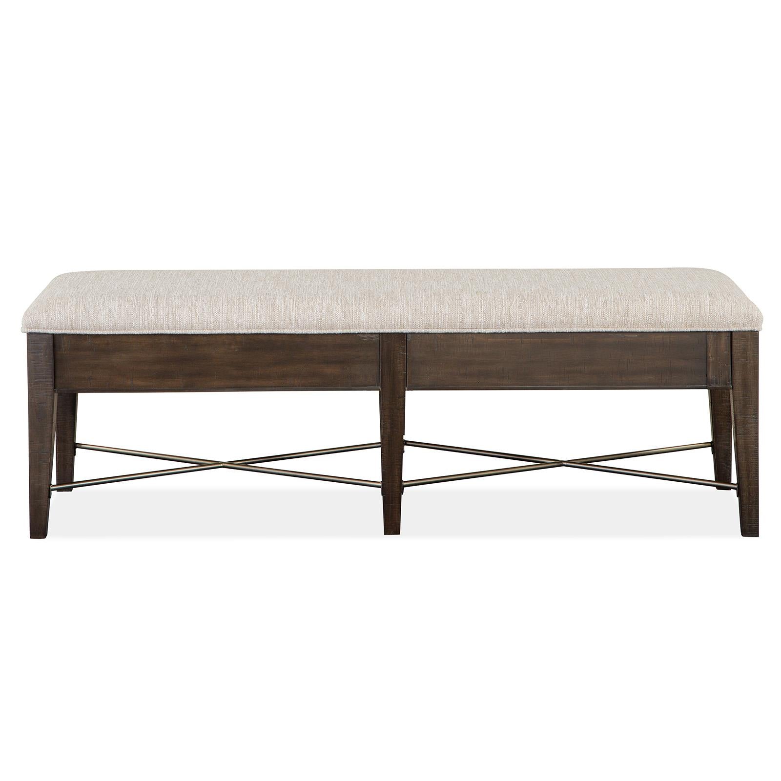 Magnussen Westley Falls D4399-68 Bench with Upholstered Seat IMAGE 5
