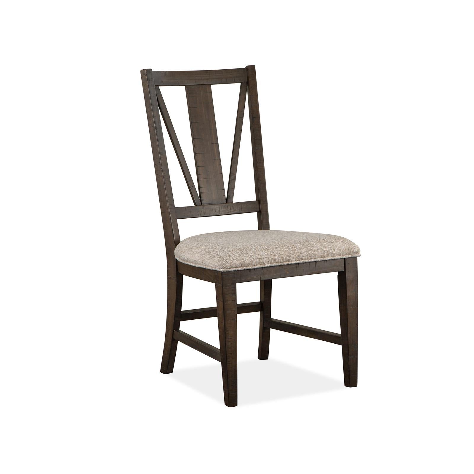 Magnussen Westley Falls D4399-62 Dining Side Chair with Upholstered Seat IMAGE 1