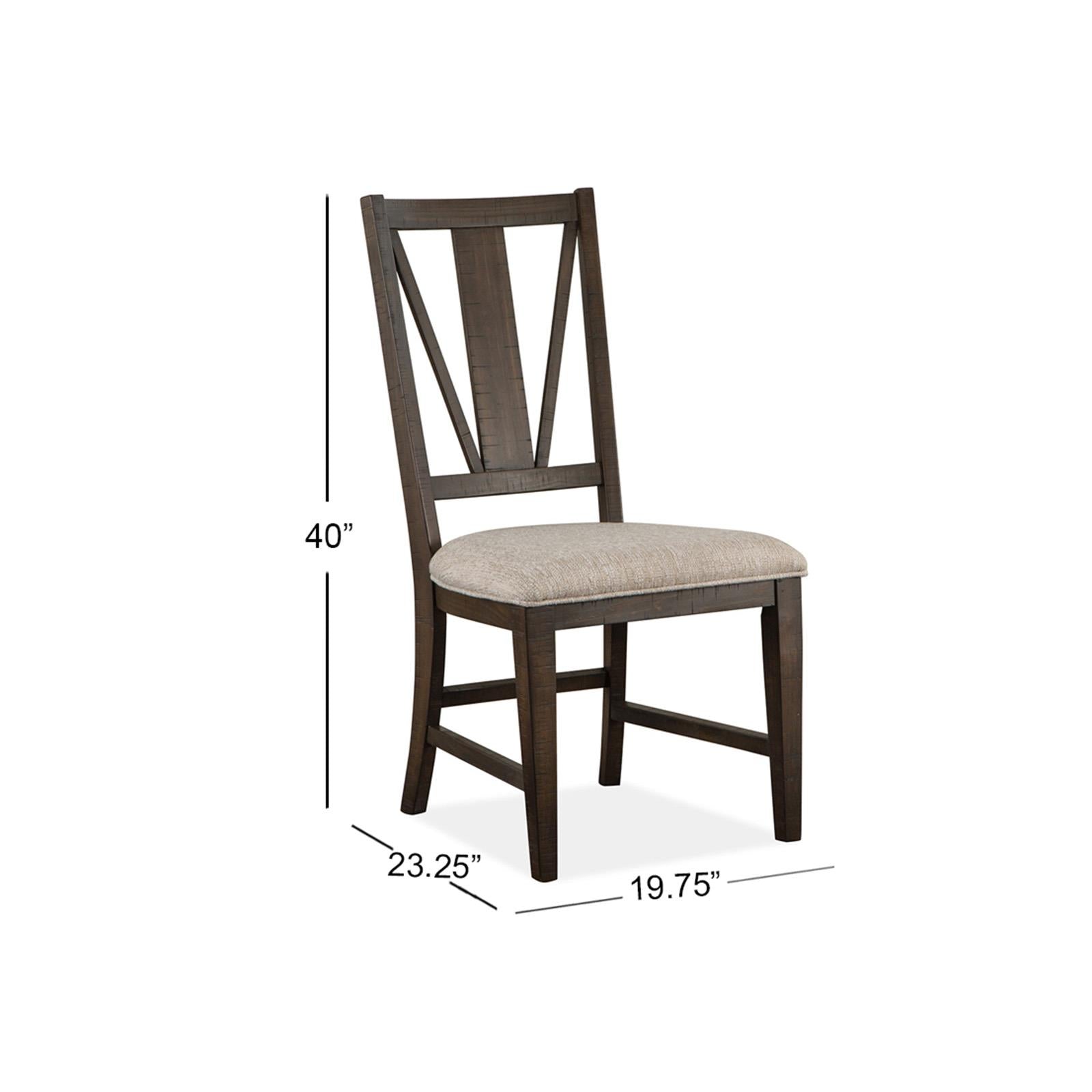 Magnussen Westley Falls D4399-62 Dining Side Chair with Upholstered Seat IMAGE 7