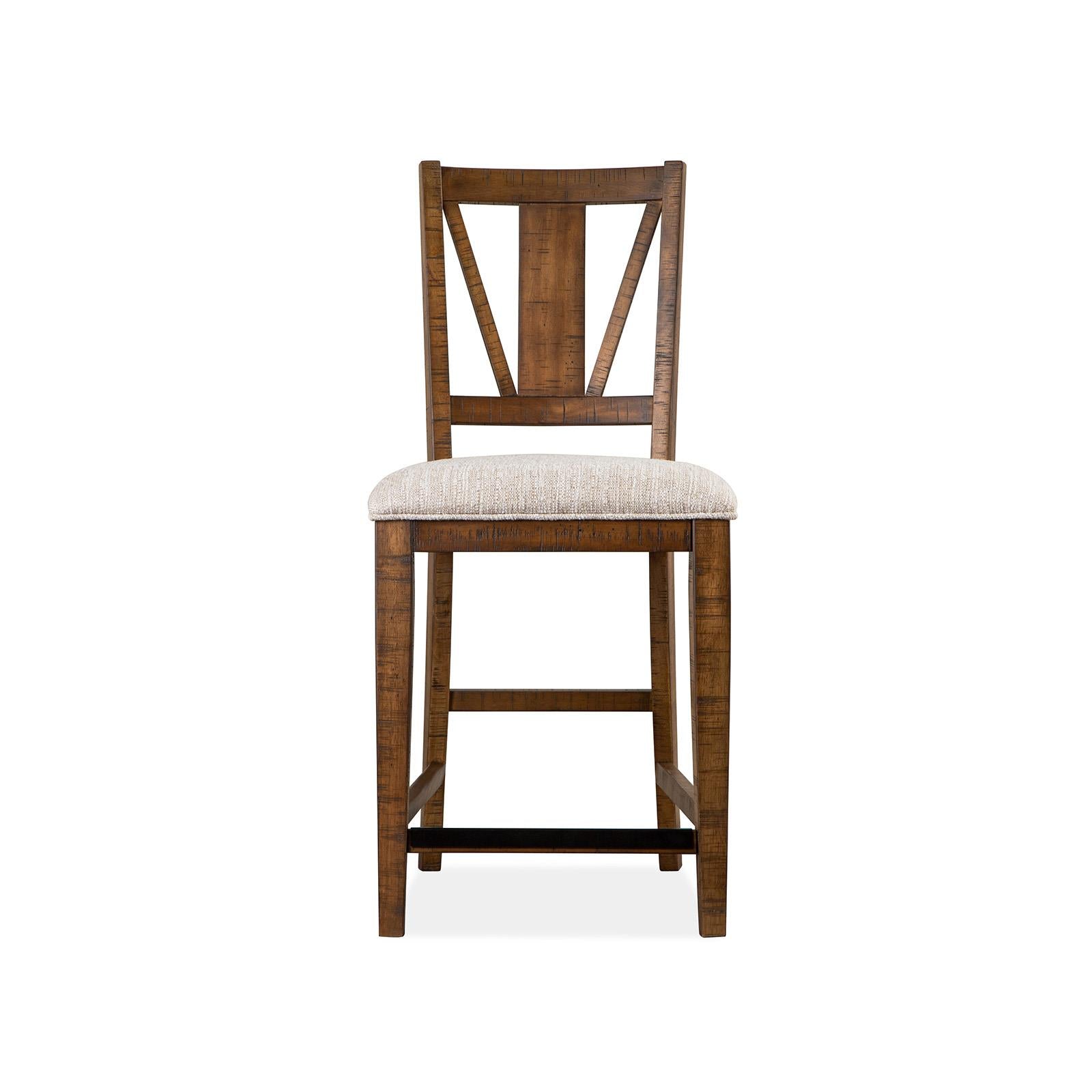 Magnussen Bay Creek D4398-82 Counter Chair with Upholstered Seat IMAGE 2