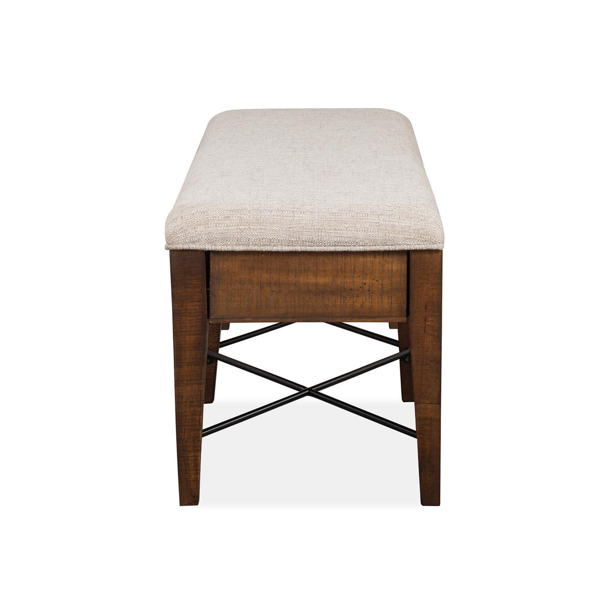 Magnussen Bay Creek D4398-68 Bench with Upholstered Seat IMAGE 5
