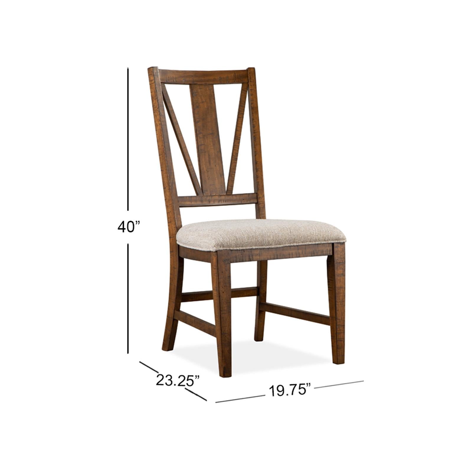 Magnussen Bay Creek D4398-62 Dining Side Chair with Upholstered Seat IMAGE 7
