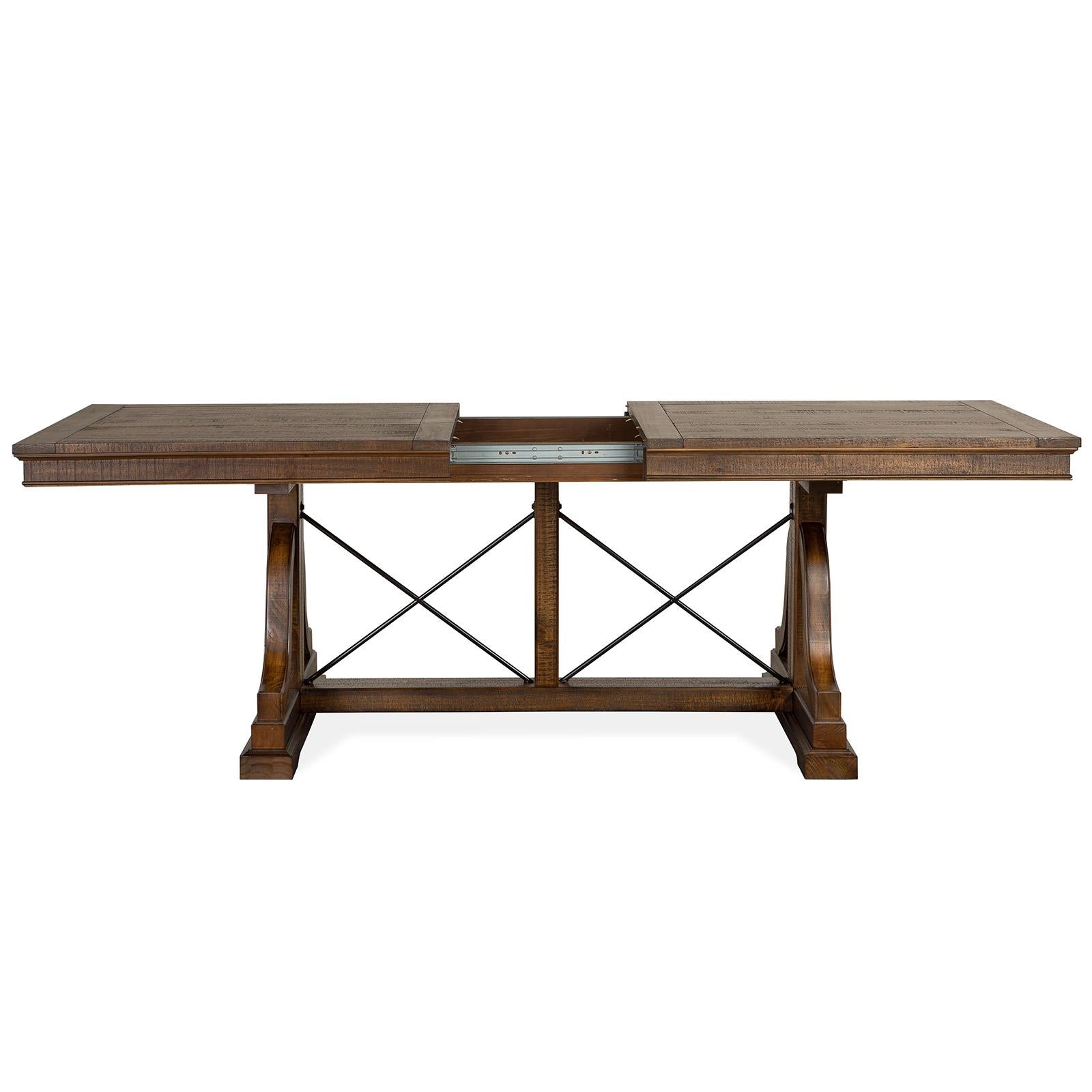 Magnussen Bay Creek D4398-25 Trestle Dining Table IMAGE 6