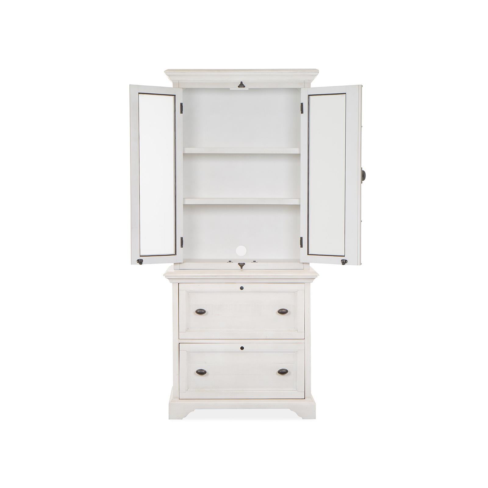 Magnussen Bronwyn H4436-40H Lateral File with Hutch IMAGE 4