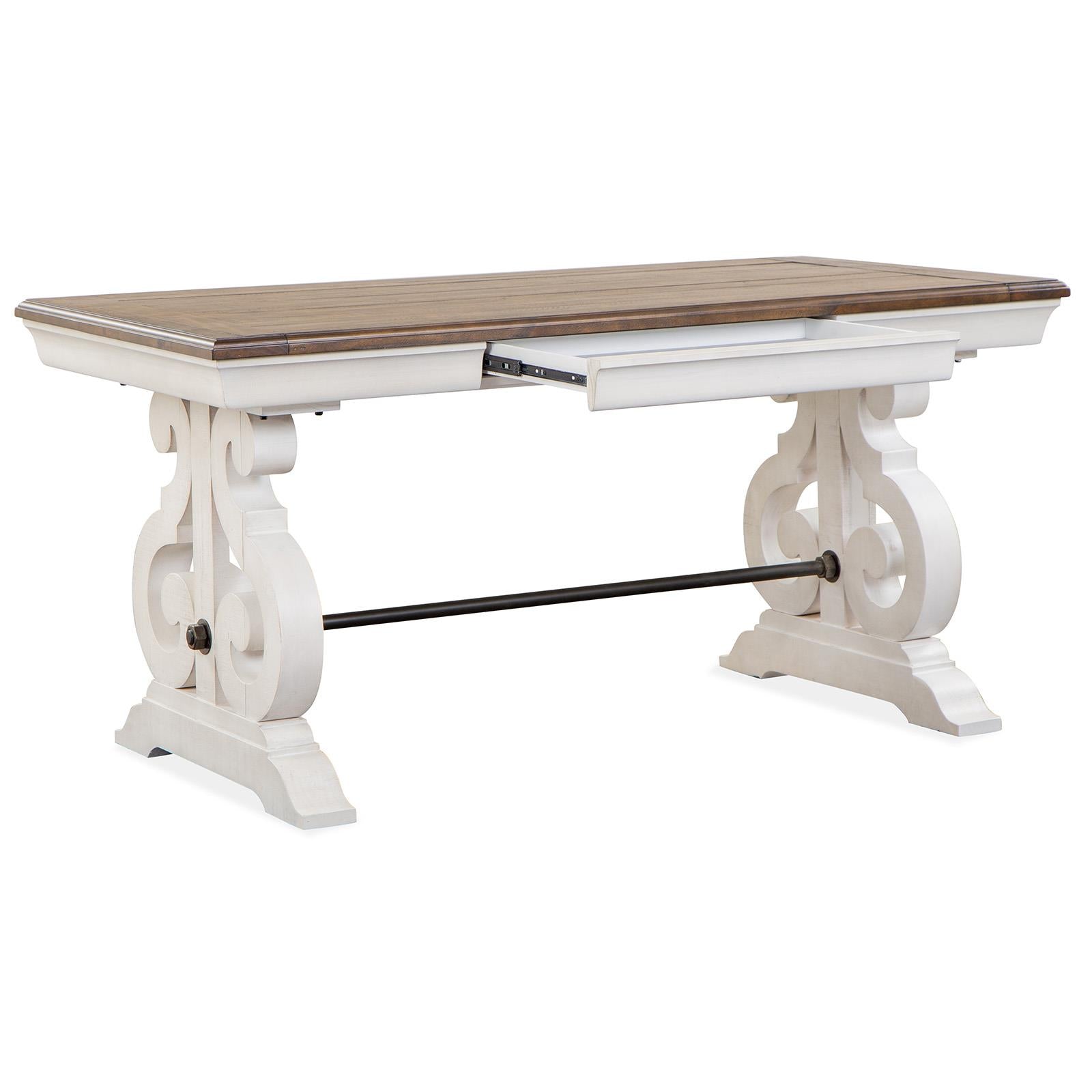 Magnussen Bronwyn H4436-01TT Two Tone Writing Desk IMAGE 2