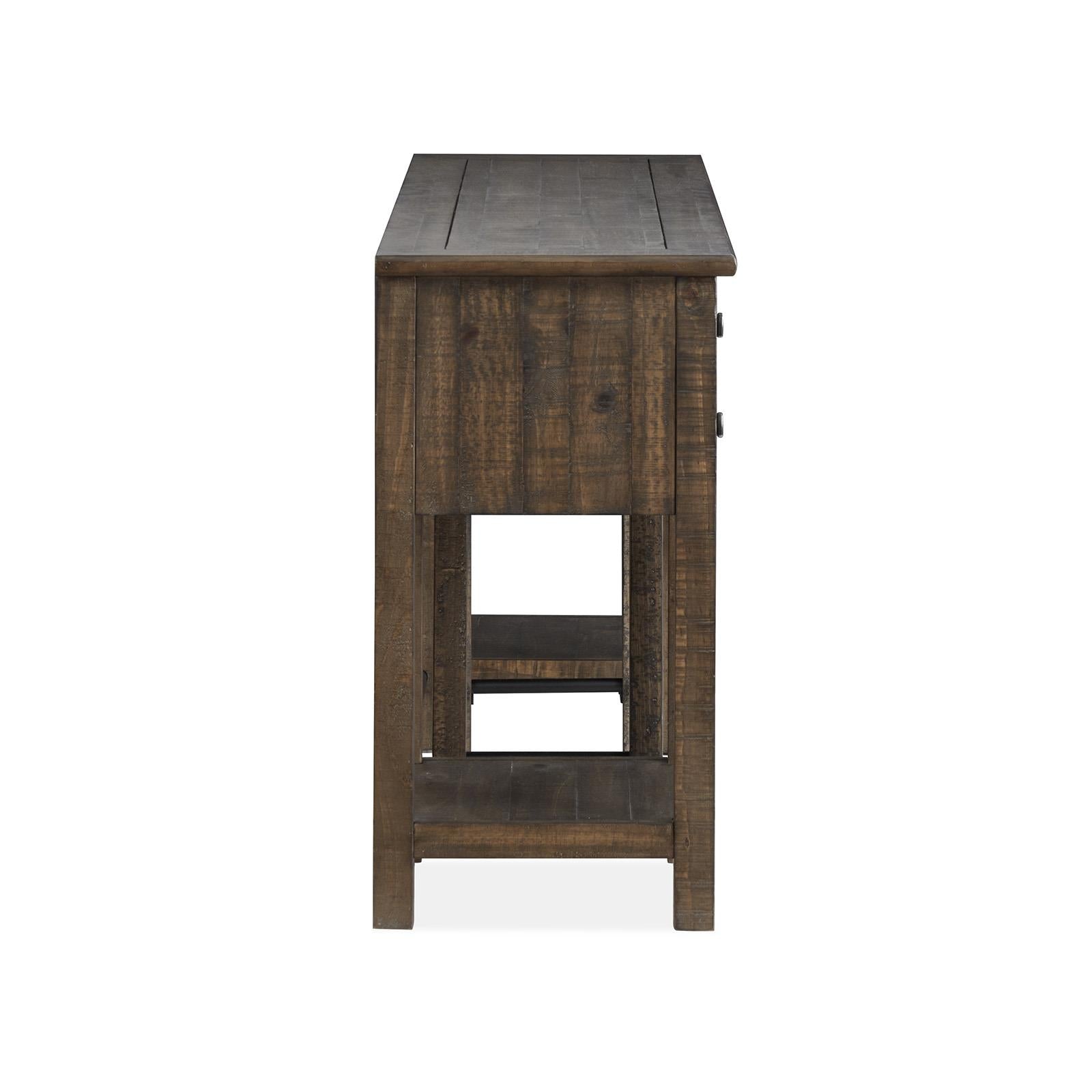 Magnussen Smithton T5537-73 Rectangular Sofa Table with 1 Stool IMAGE 5
