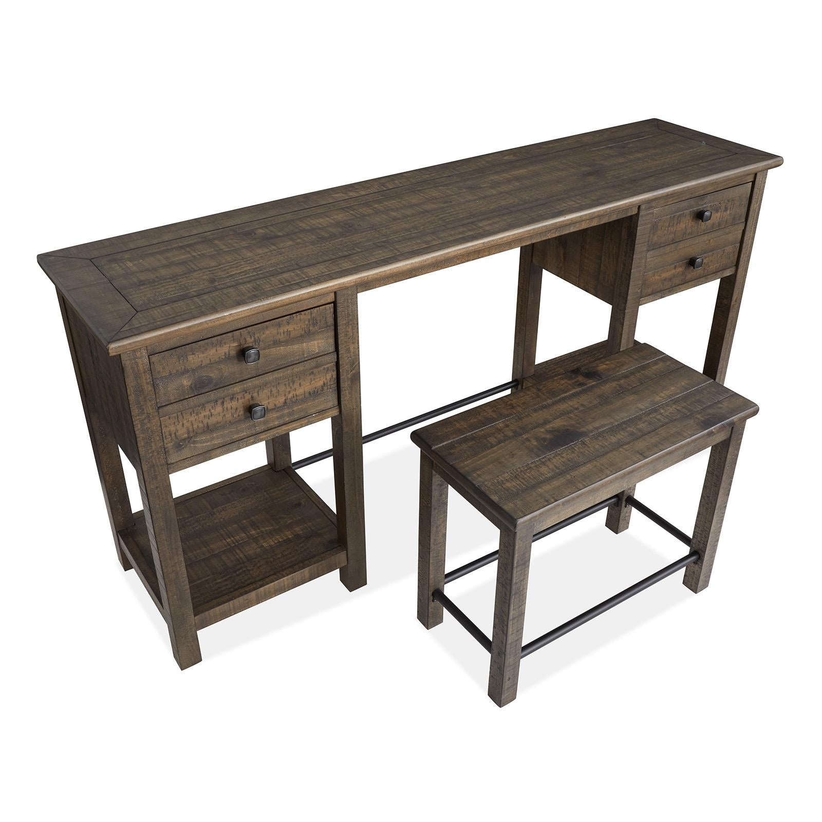 Magnussen Smithton T5537-73 Rectangular Sofa Table with 1 Stool IMAGE 9