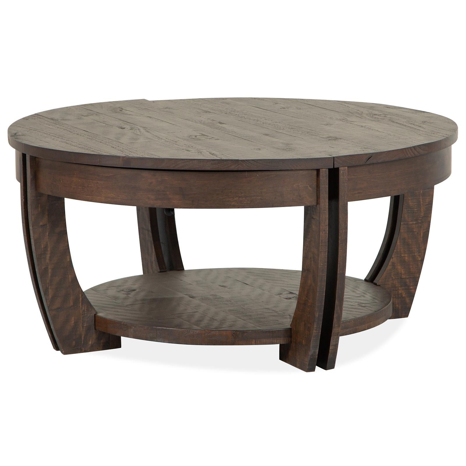 Magnussen Lyndale T5391-50 Lift Top Storage Cocktail Table with Casters IMAGE 1