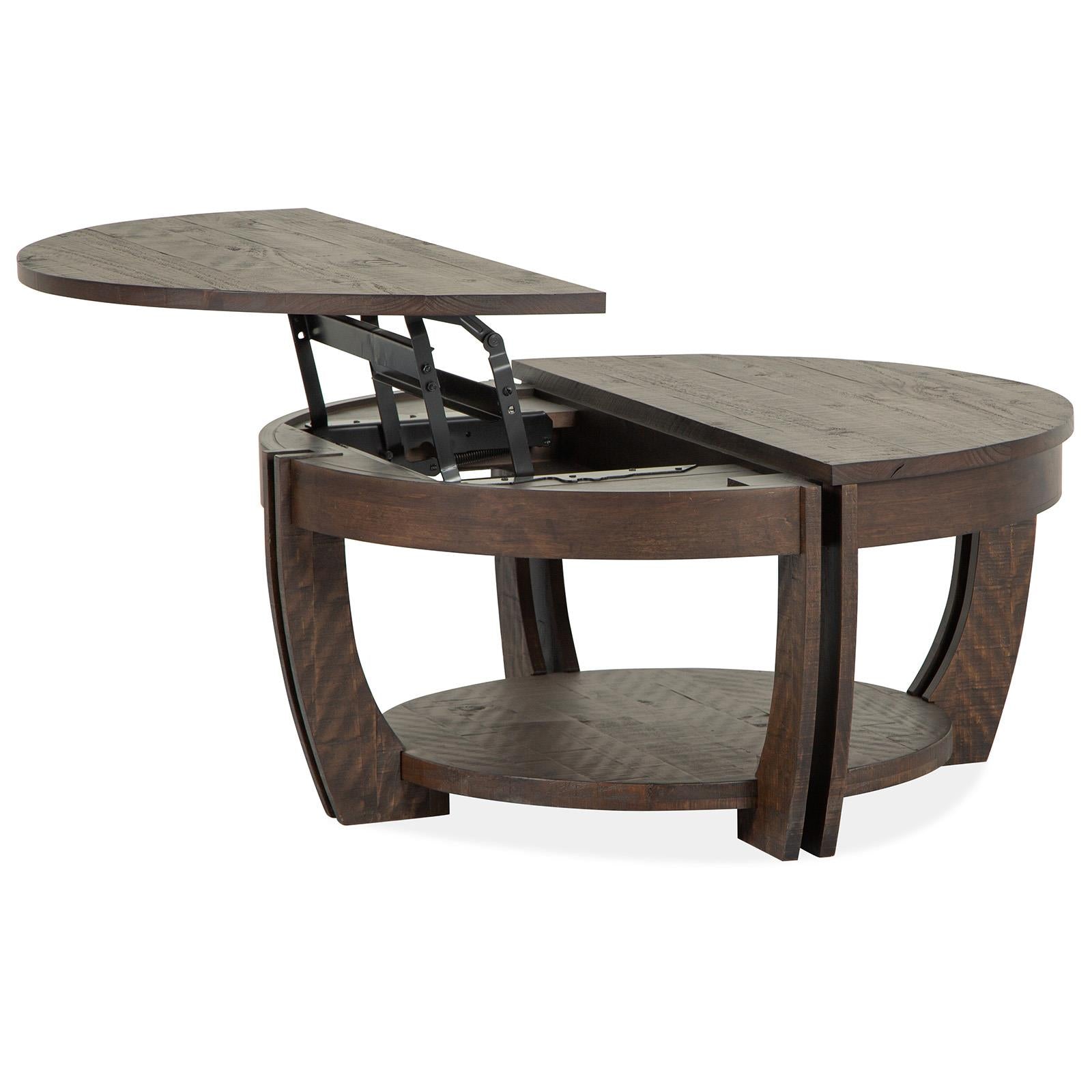 Magnussen Lyndale T5391-50 Lift Top Storage Cocktail Table with Casters IMAGE 2