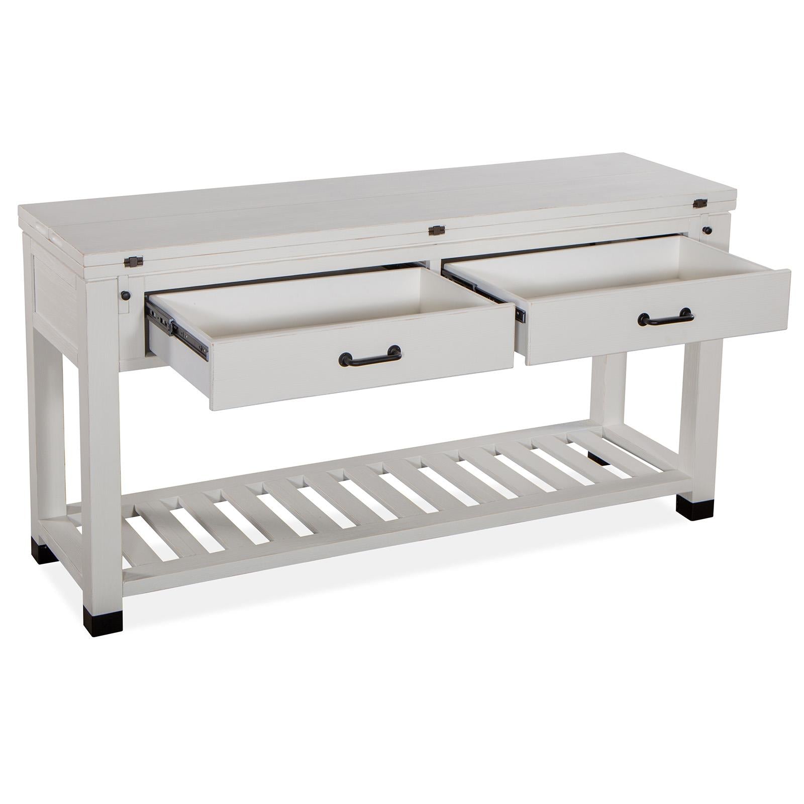 Magnussen Harper Springs T5321-85 Flip Top Sofa Table IMAGE 9
