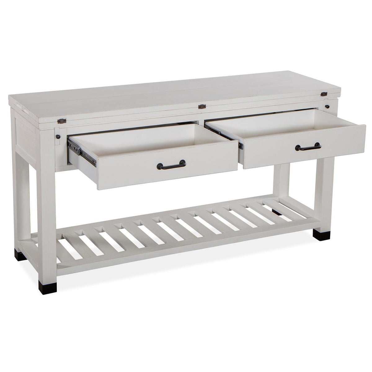 Magnussen Harper Springs T5321-85 Flip Top Sofa Table IMAGE 9