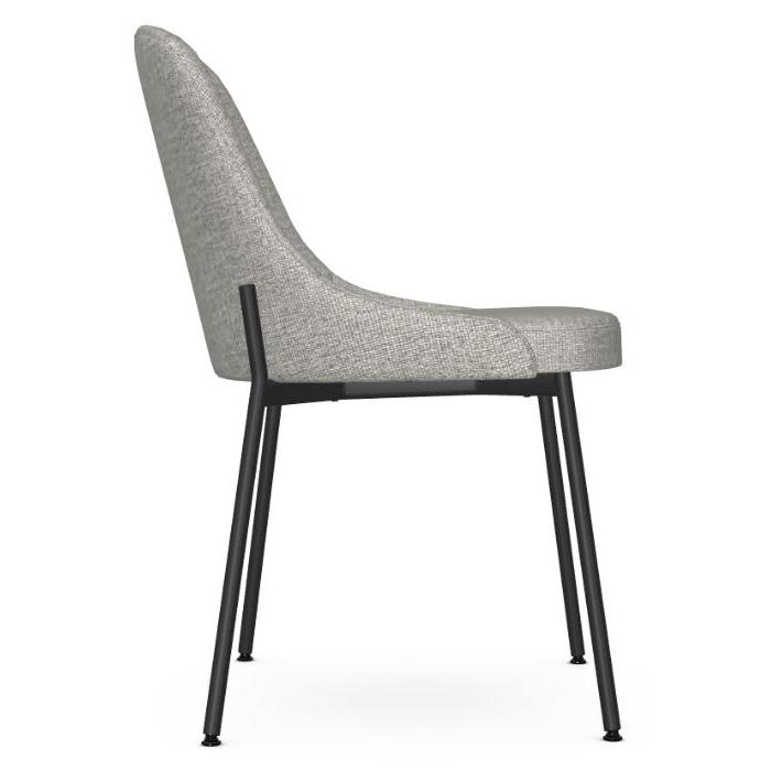 Amisco Essie 30343 Chair - Black Coral/Stonehenge IMAGE 3