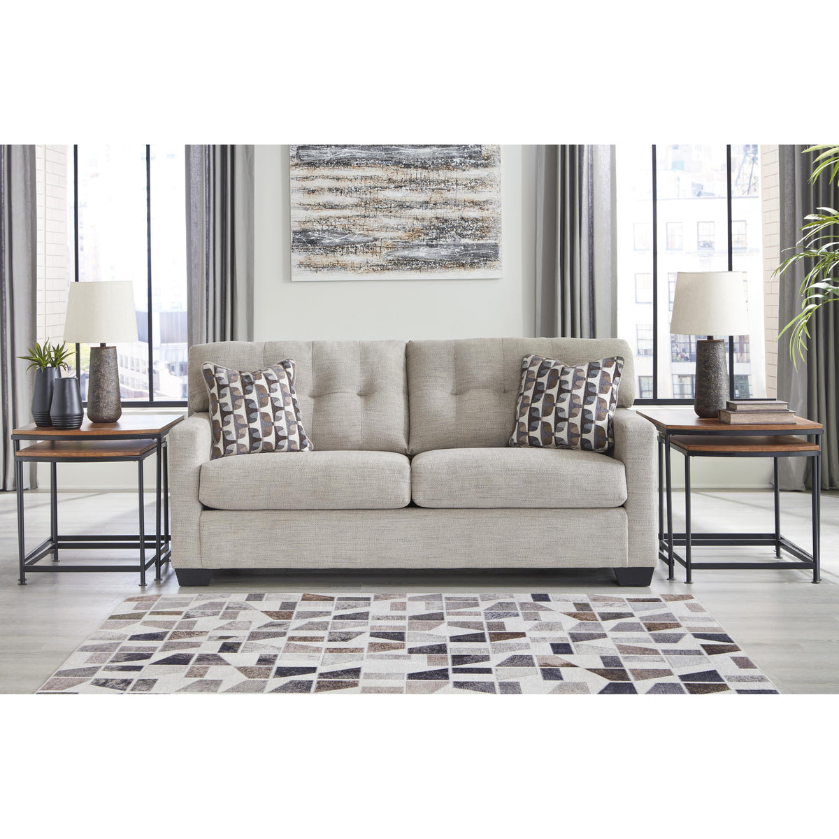 Signature Design by Ashley Mahoney 3100436 Full Sofa Sleeper IMAGE 5