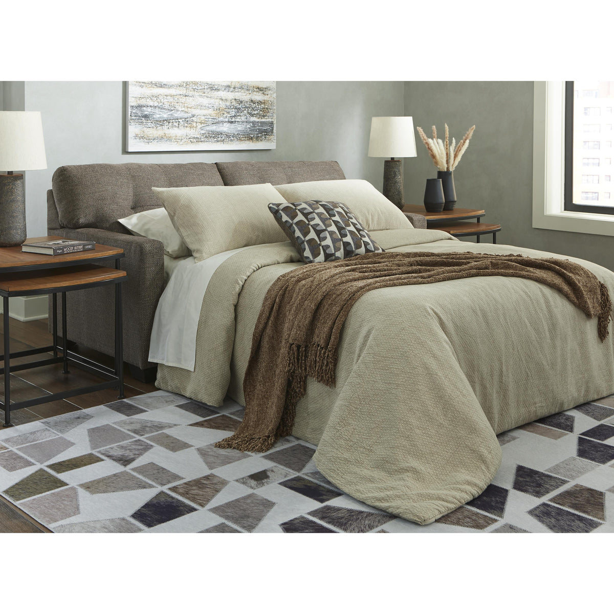 Signature Design by Ashley Mahoney 3100536 Full Sofa Sleeper IMAGE 6