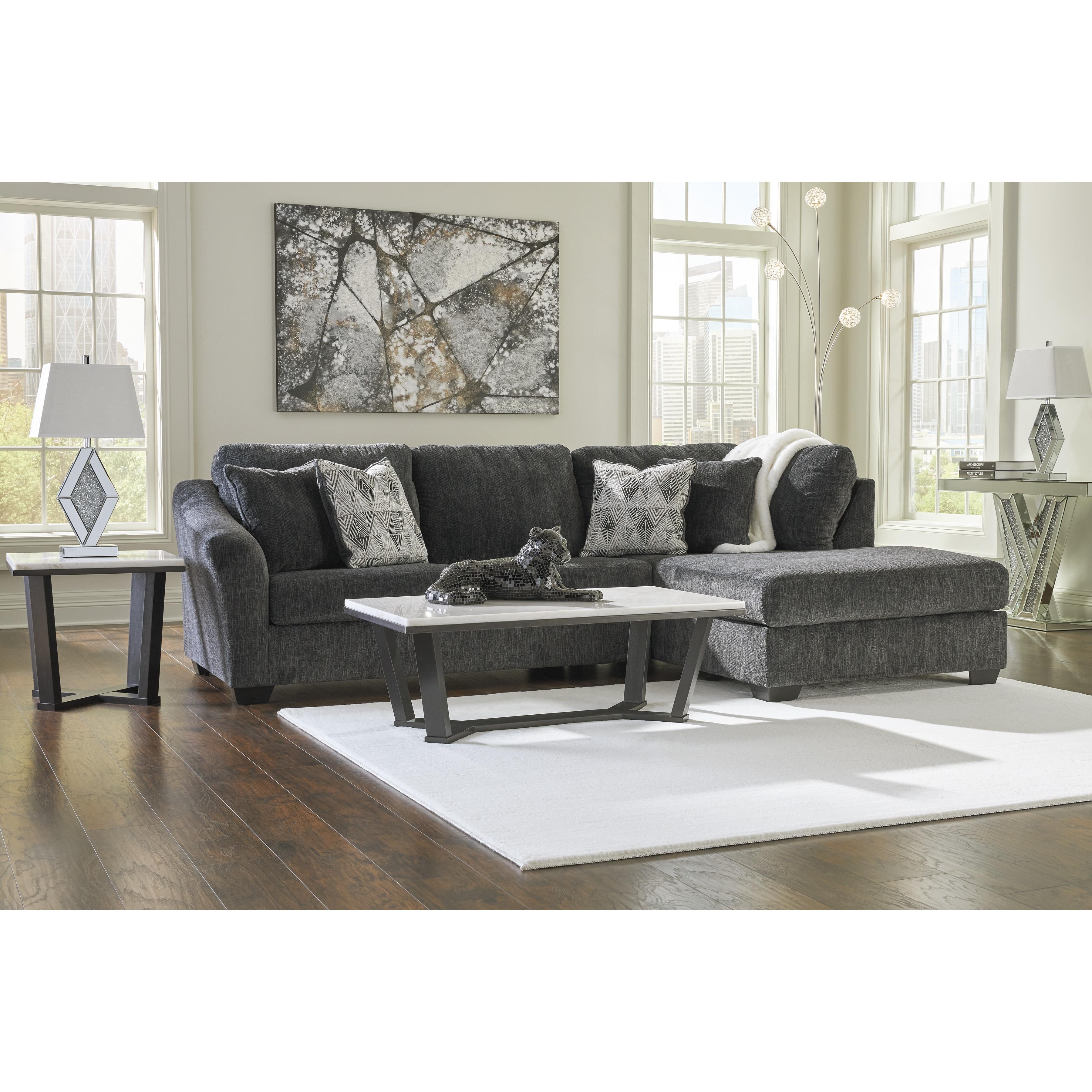 Signature Design by Ashley Biddeford 35504S2 2 pc Sectional with Chaise IMAGE 3