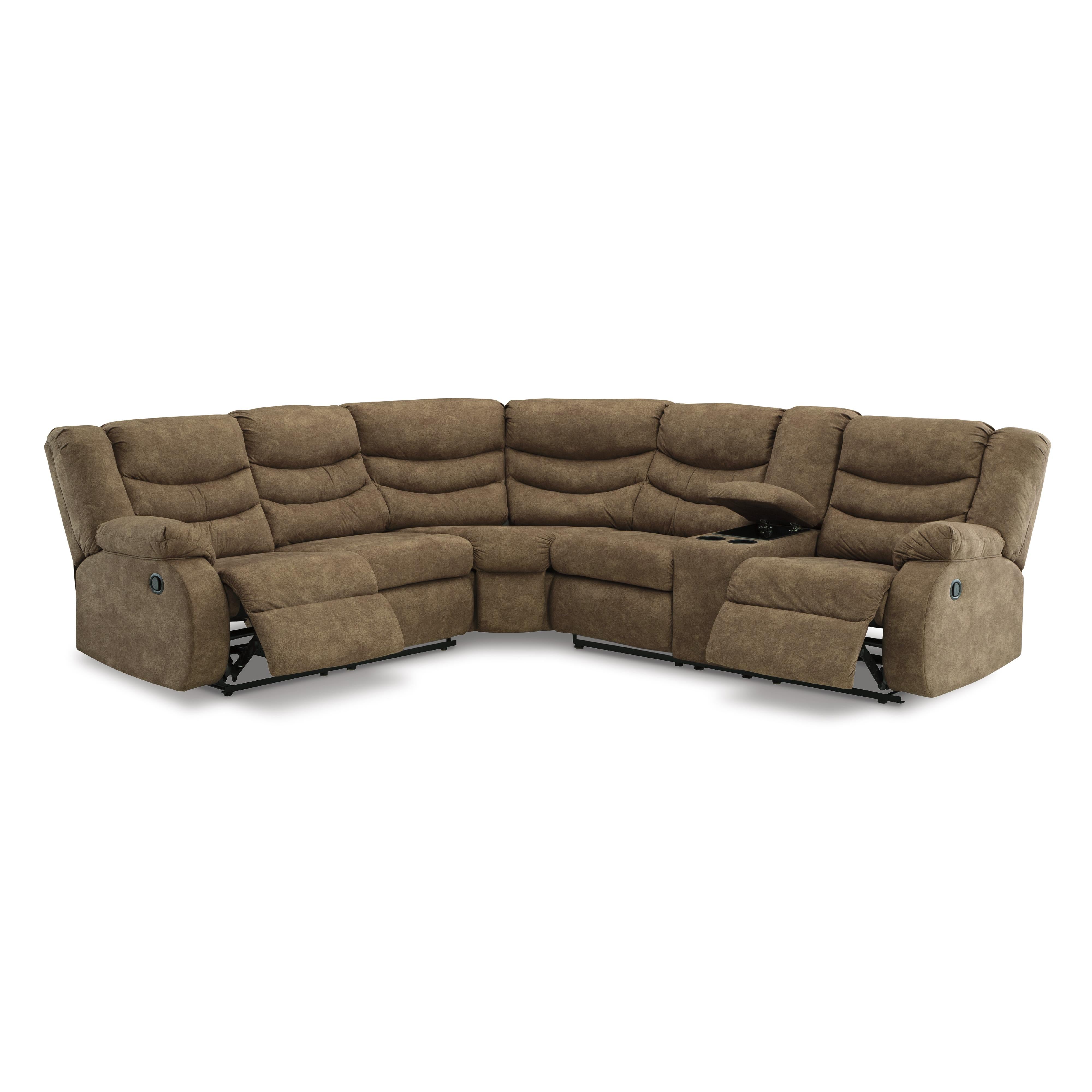 Signature Design by Ashley Partymate 36902S1 2 pc Reclining Sectional IMAGE 2