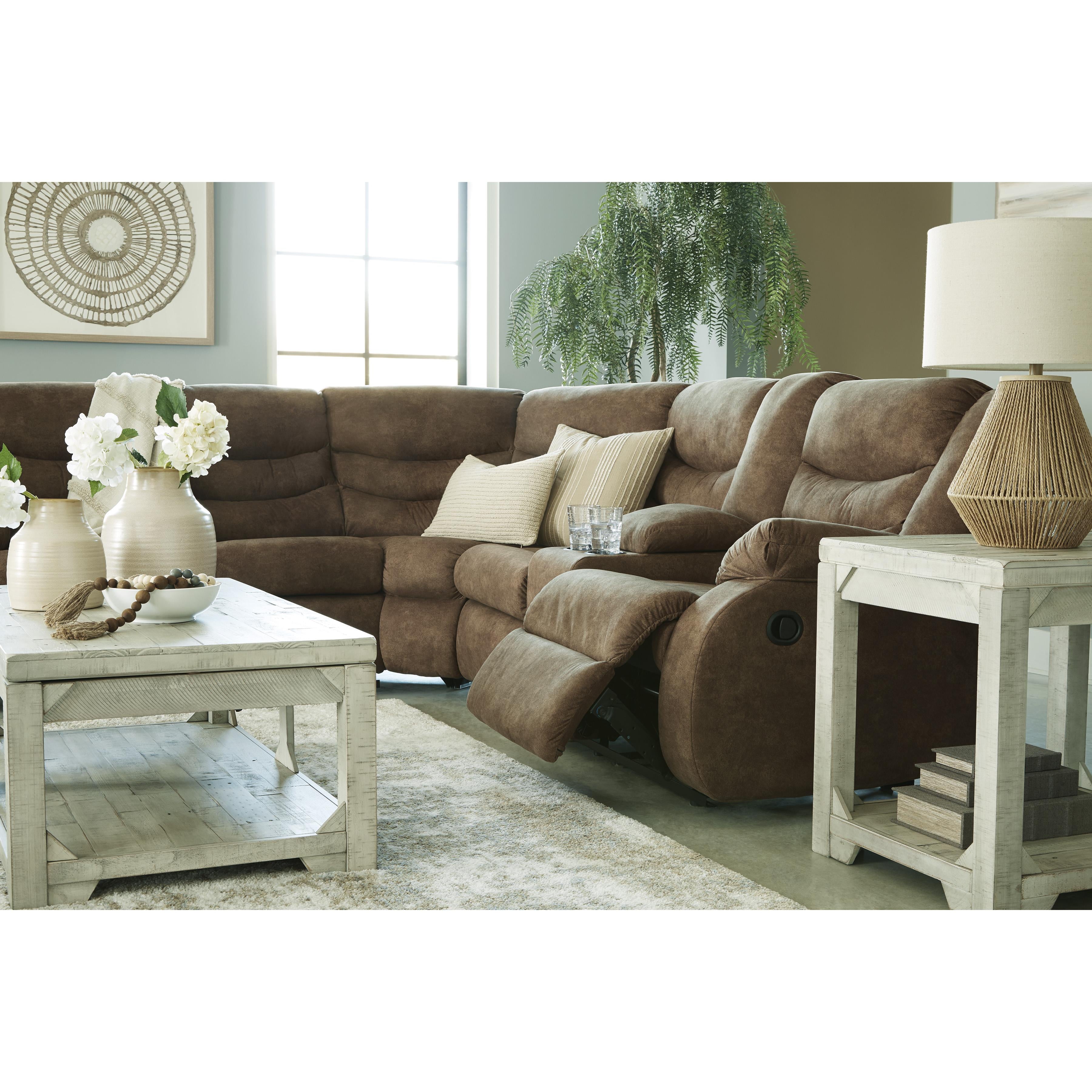 Signature Design by Ashley Partymate 36902S1 2 pc Reclining Sectional IMAGE 8