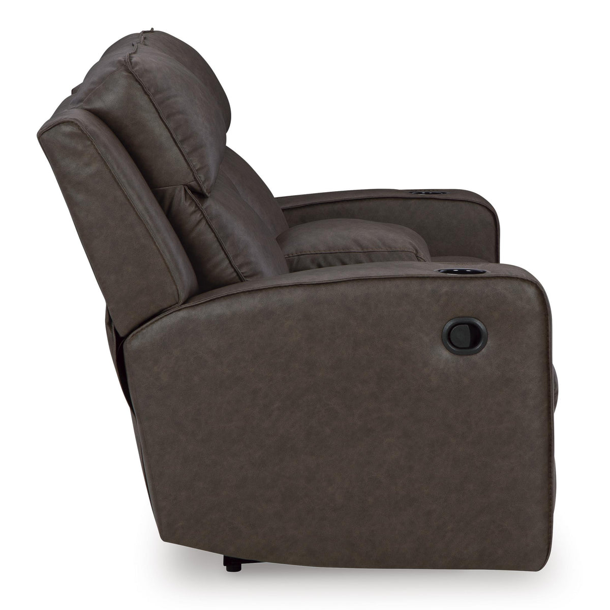 Signature Design by Ashley Lavenhorne 6330694 Double Reclining Loveseat with Console IMAGE 4