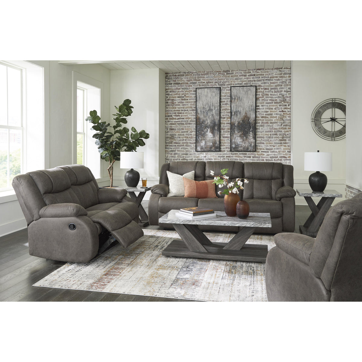 Signature Design by Ashley First Base 6880486 Reclining Loveseat IMAGE 12