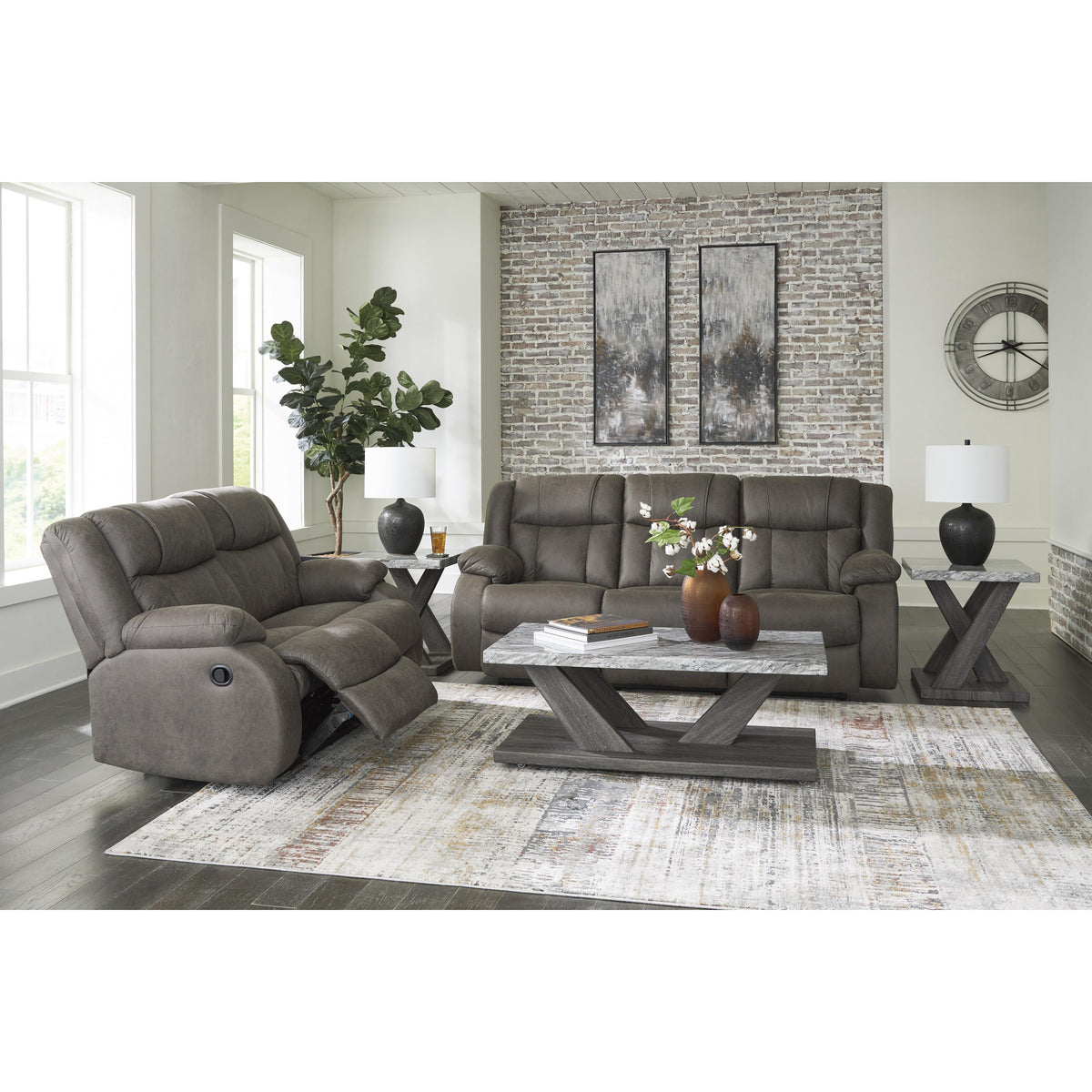 Signature Design by Ashley First Base 6880486 Reclining Loveseat IMAGE 9