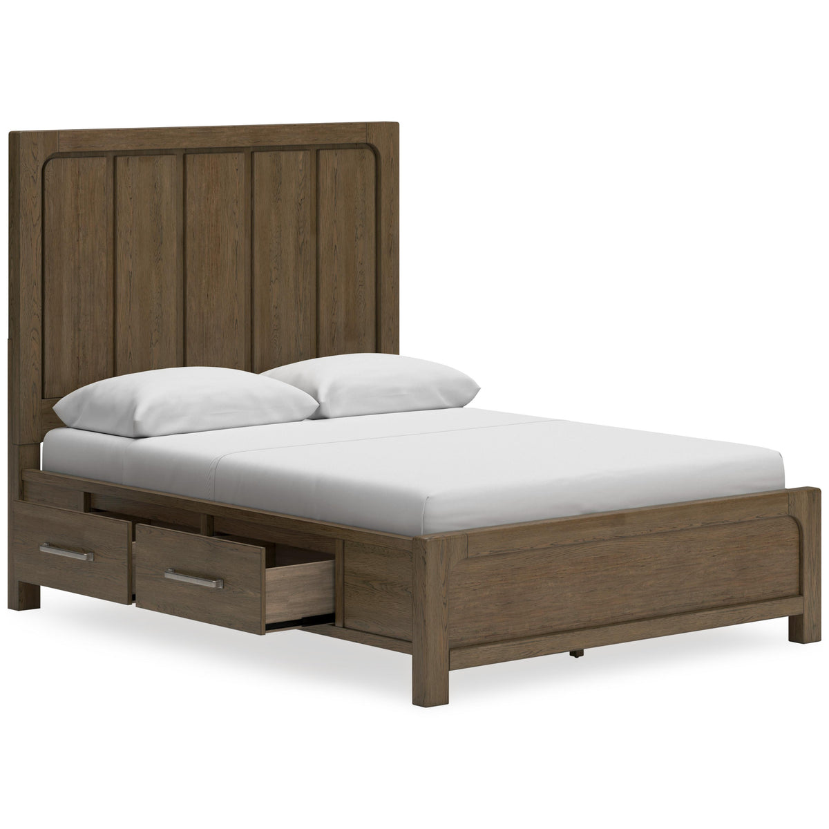 Signature Design by Ashley Cabalynn B974B4 Queen Panel Bed with Storage IMAGE 2