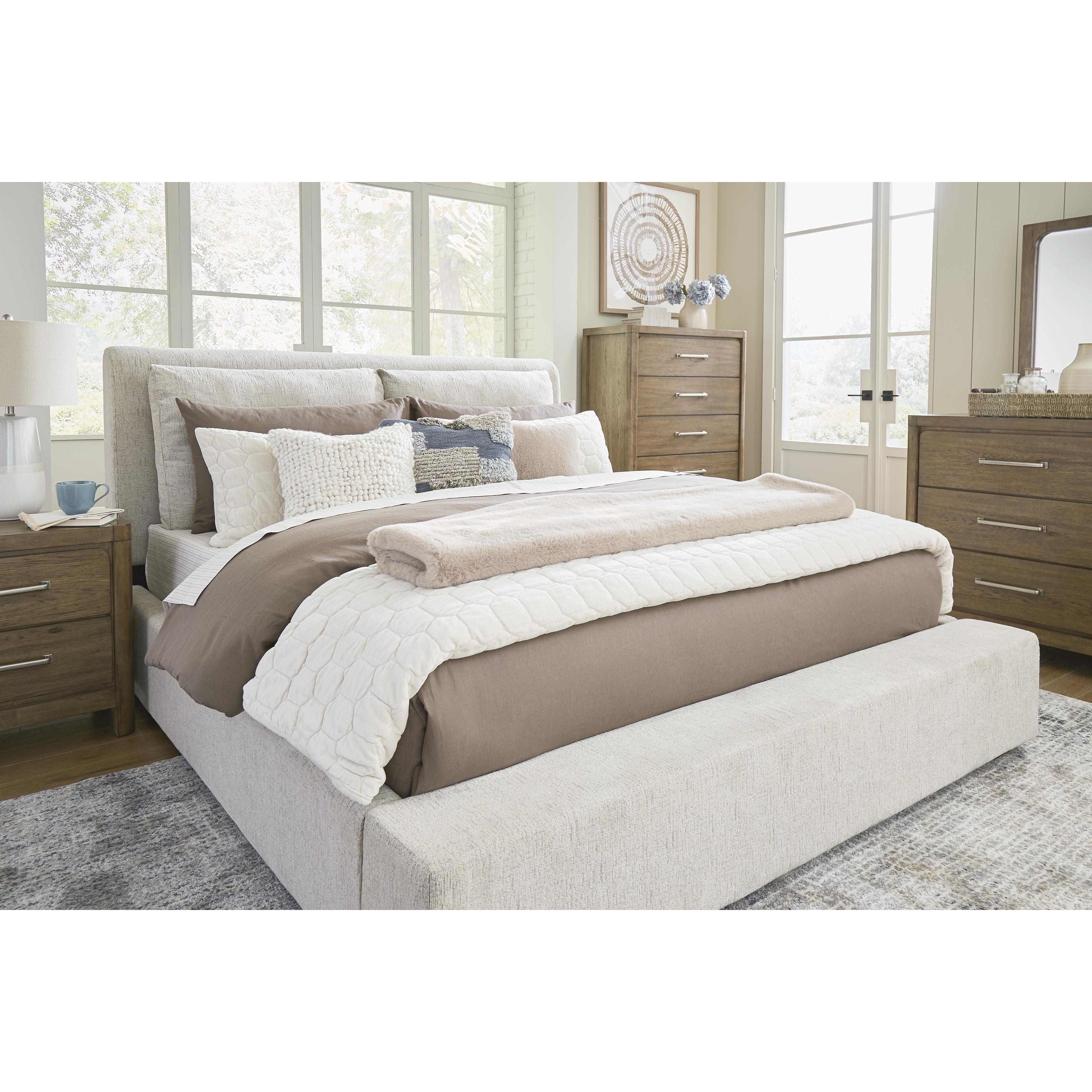 Signature Design by Ashley Cabalynn B974B6 King Upholstered Bed IMAGE 8