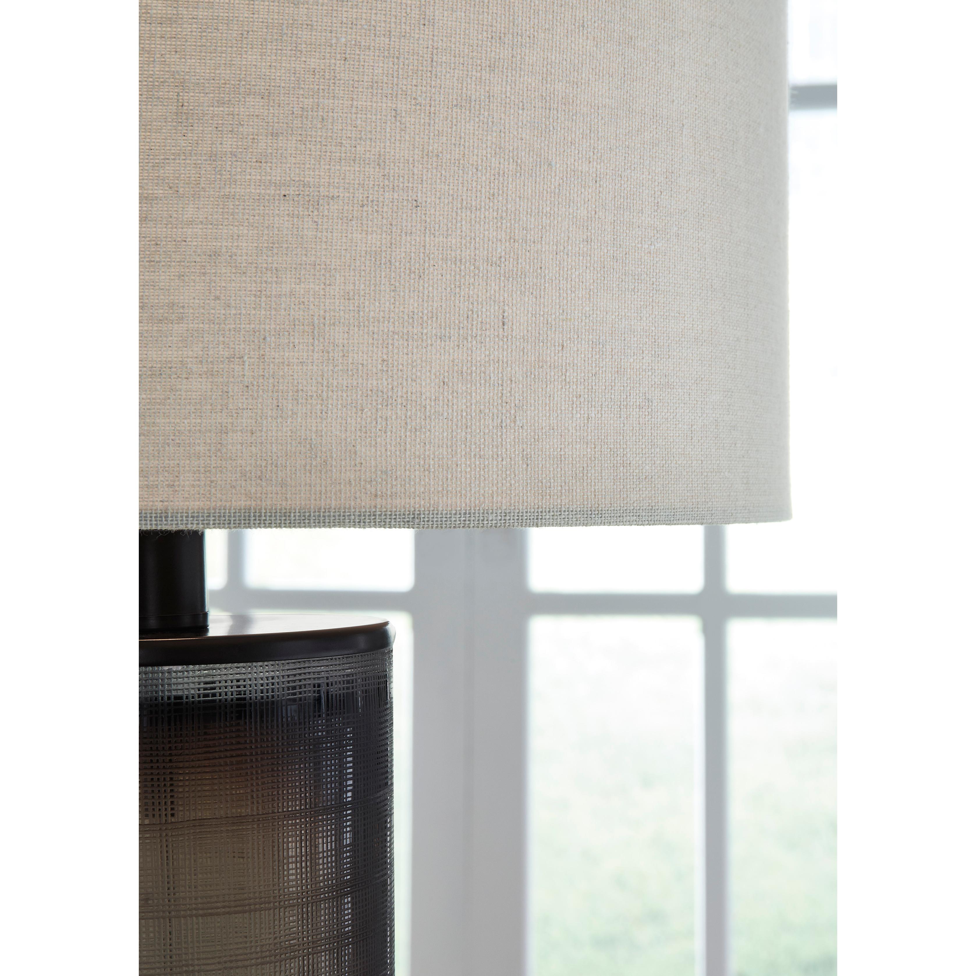 Signature Design by Ashley Dingerly L430824 Glass Table Lamp IMAGE 3