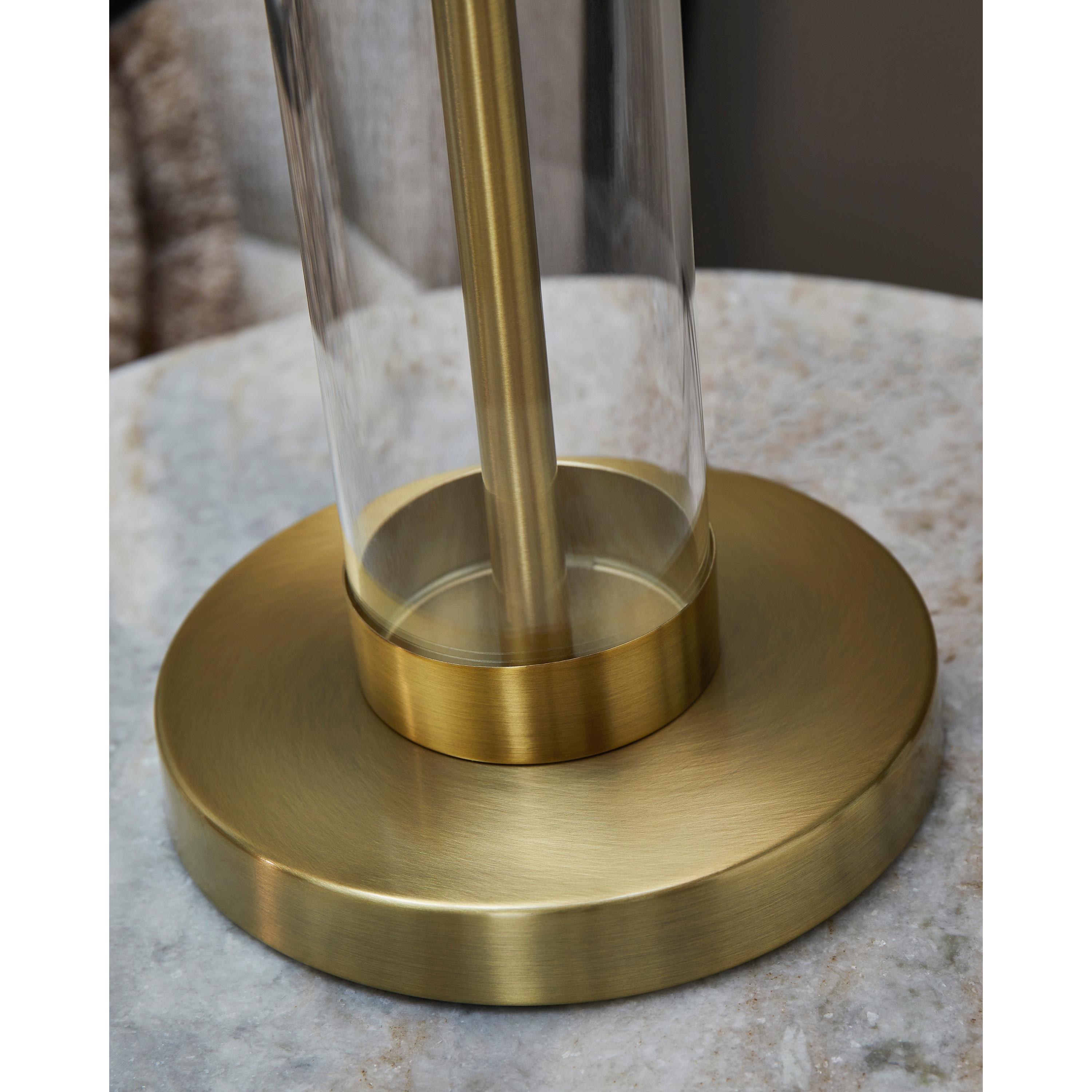 Signature Design by Ashley Orenman L431584 Glass Table Lamp IMAGE 5