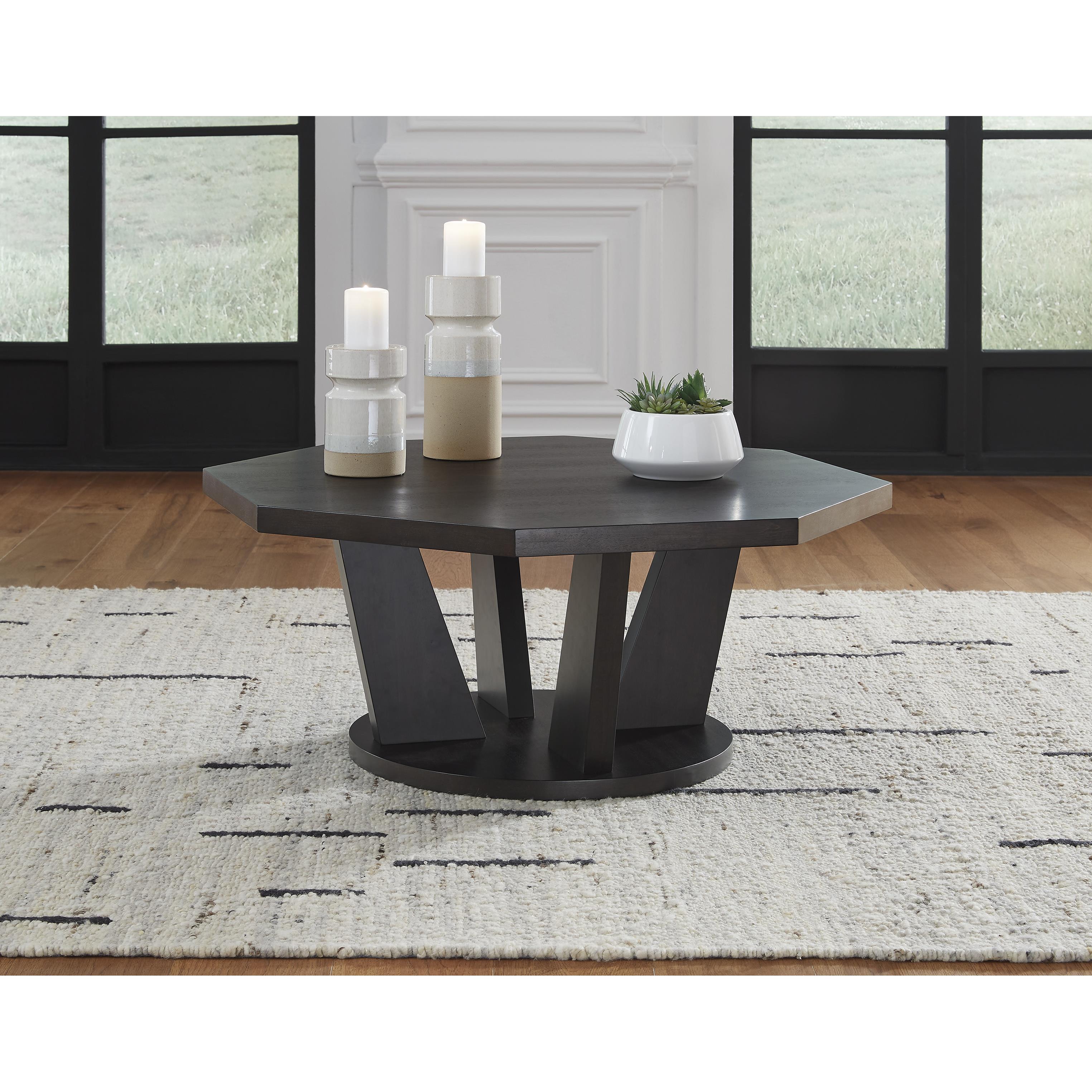 Signature Design by Ashley Chasinfield T458-8 Octagon Cocktail Table IMAGE 5